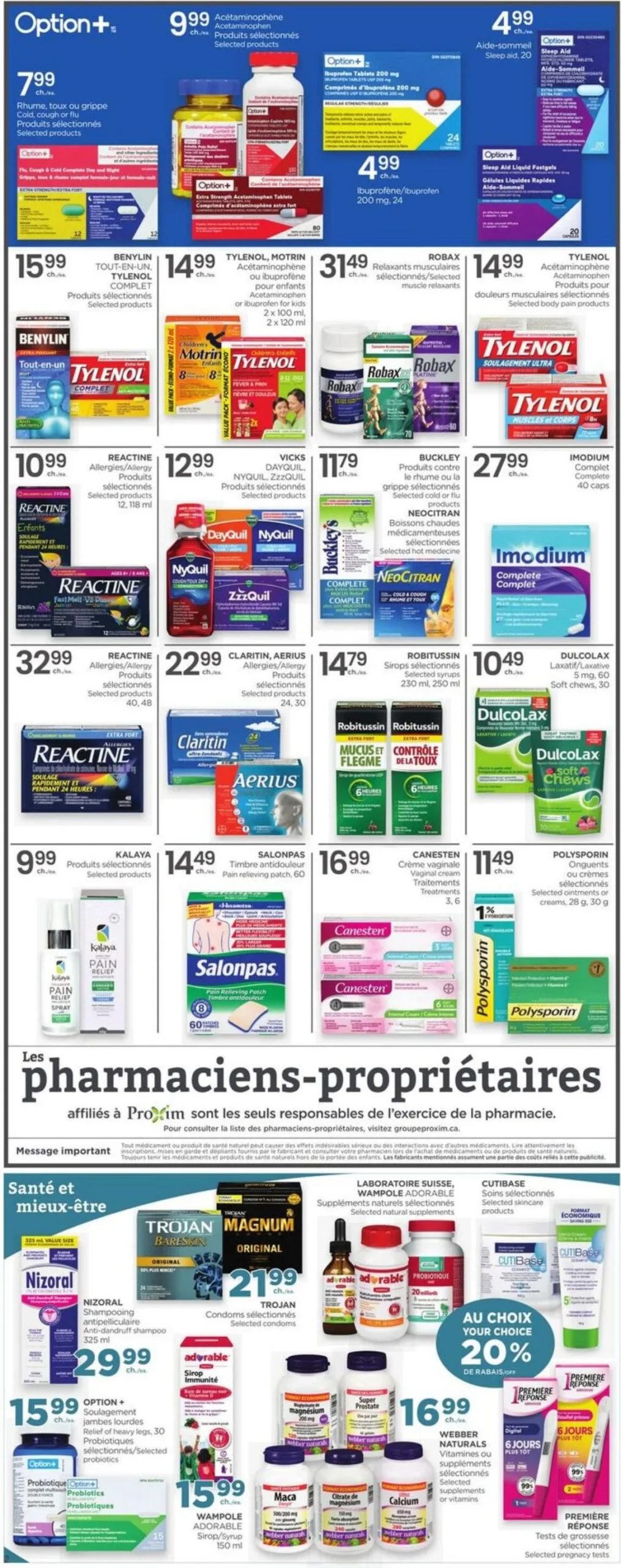 Page 3 de la Circulaire Proxim du 19 au 25 mars 2026