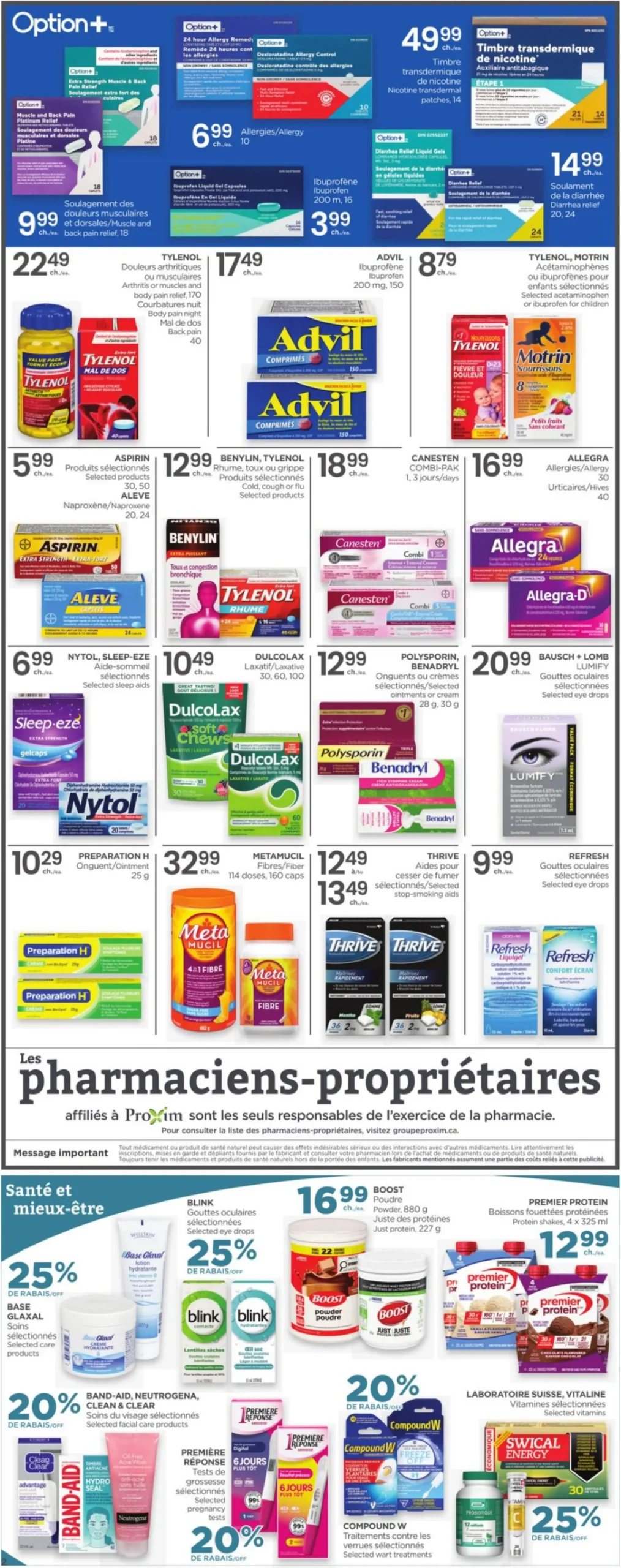 Page 3 de la Circulaire Proxim du 30 juillet au 5 août 2026