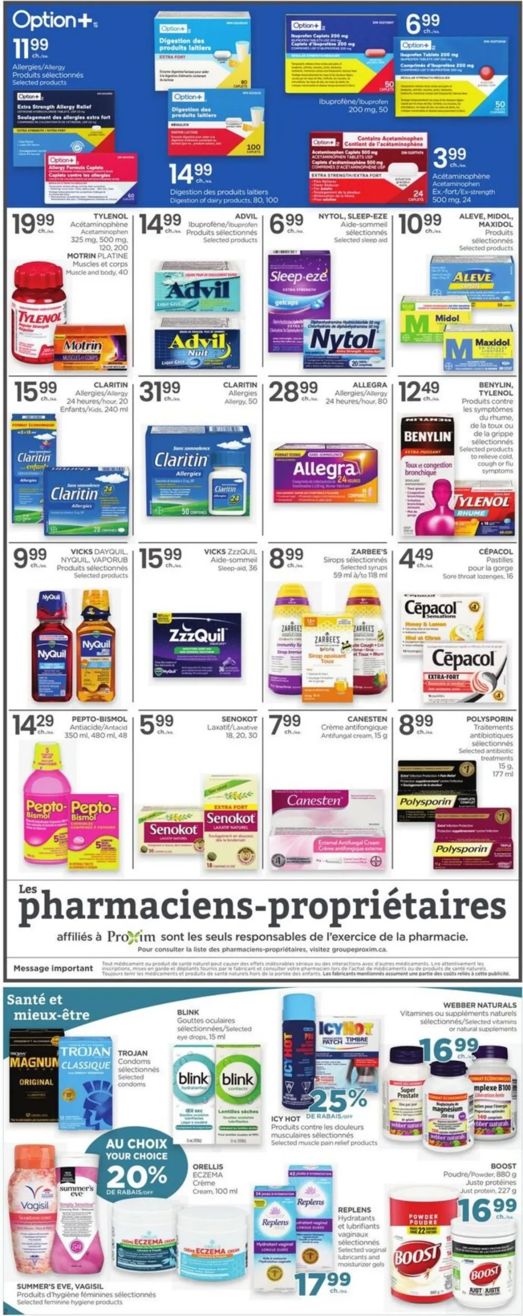 Page 3 de la Circulaire Proxim du 9 au 15 avril 2026