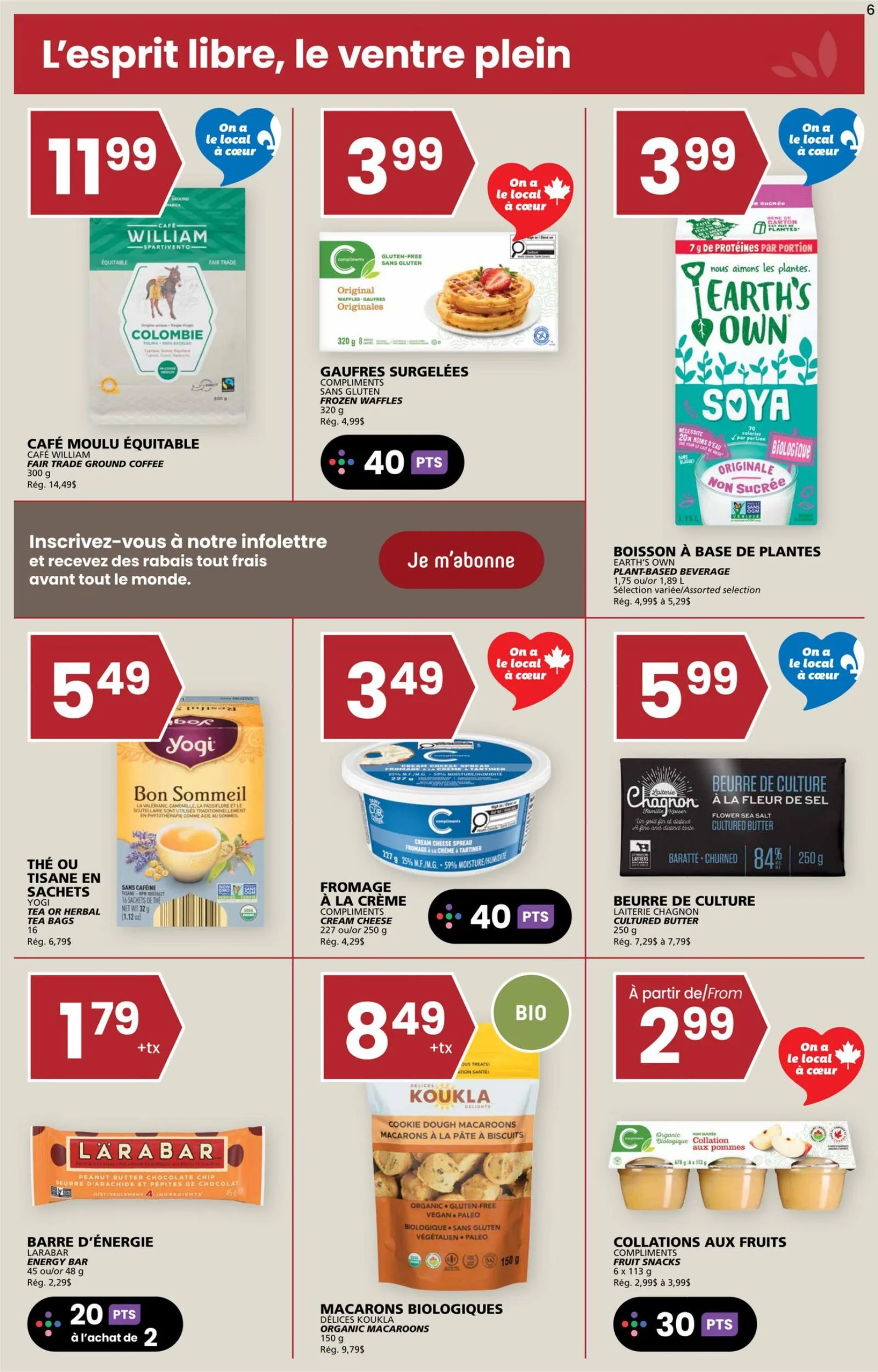 Page 6 de la Circulaire Rachelle Béry du 16 au 22 avril 2026