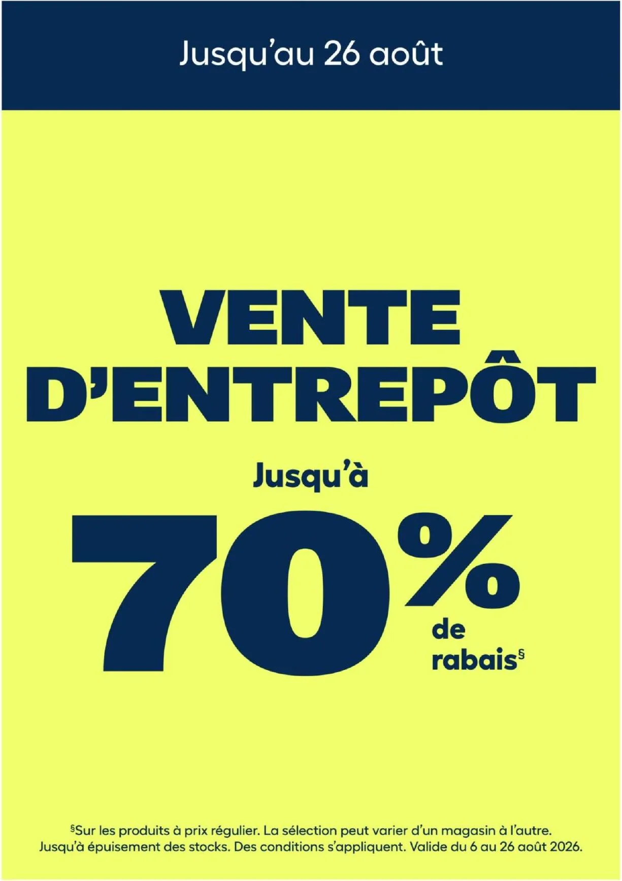 Page 6 de la Circulaire Rona du 13 au 26 août 2026