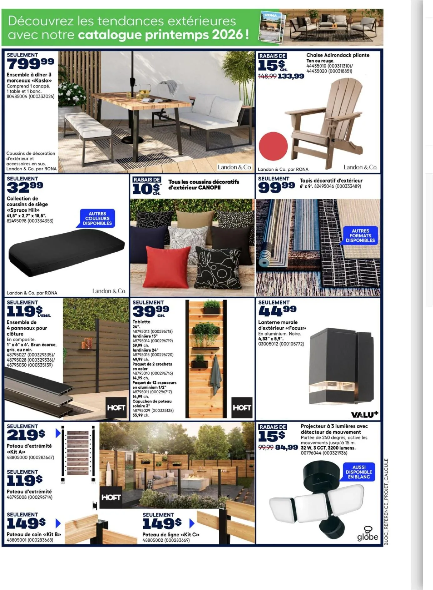 Page 10 de la Circulaire Rona du 16 au 22 avril 2026