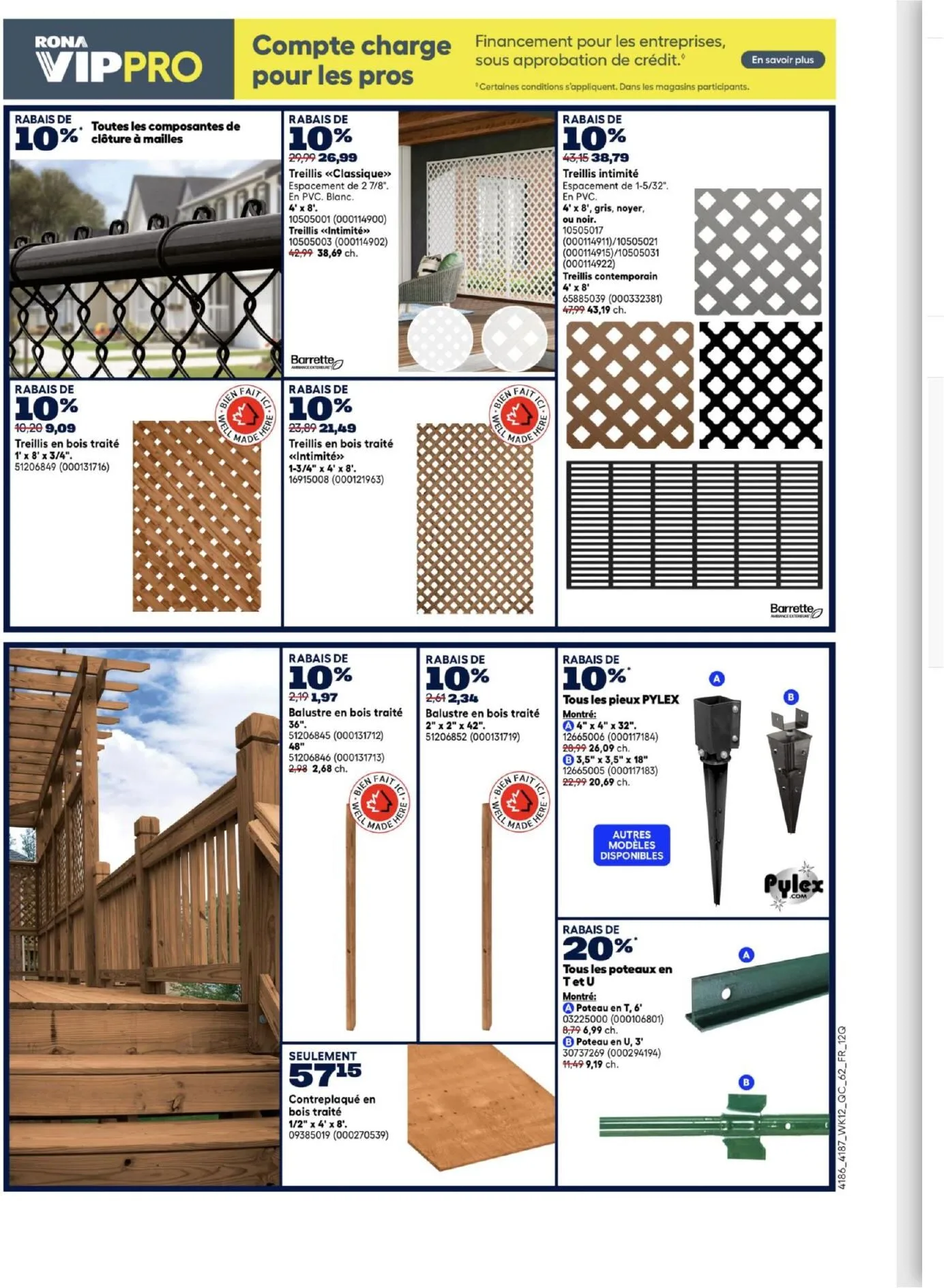 Page 11 de la Circulaire Rona du 16 au 22 avril 2026