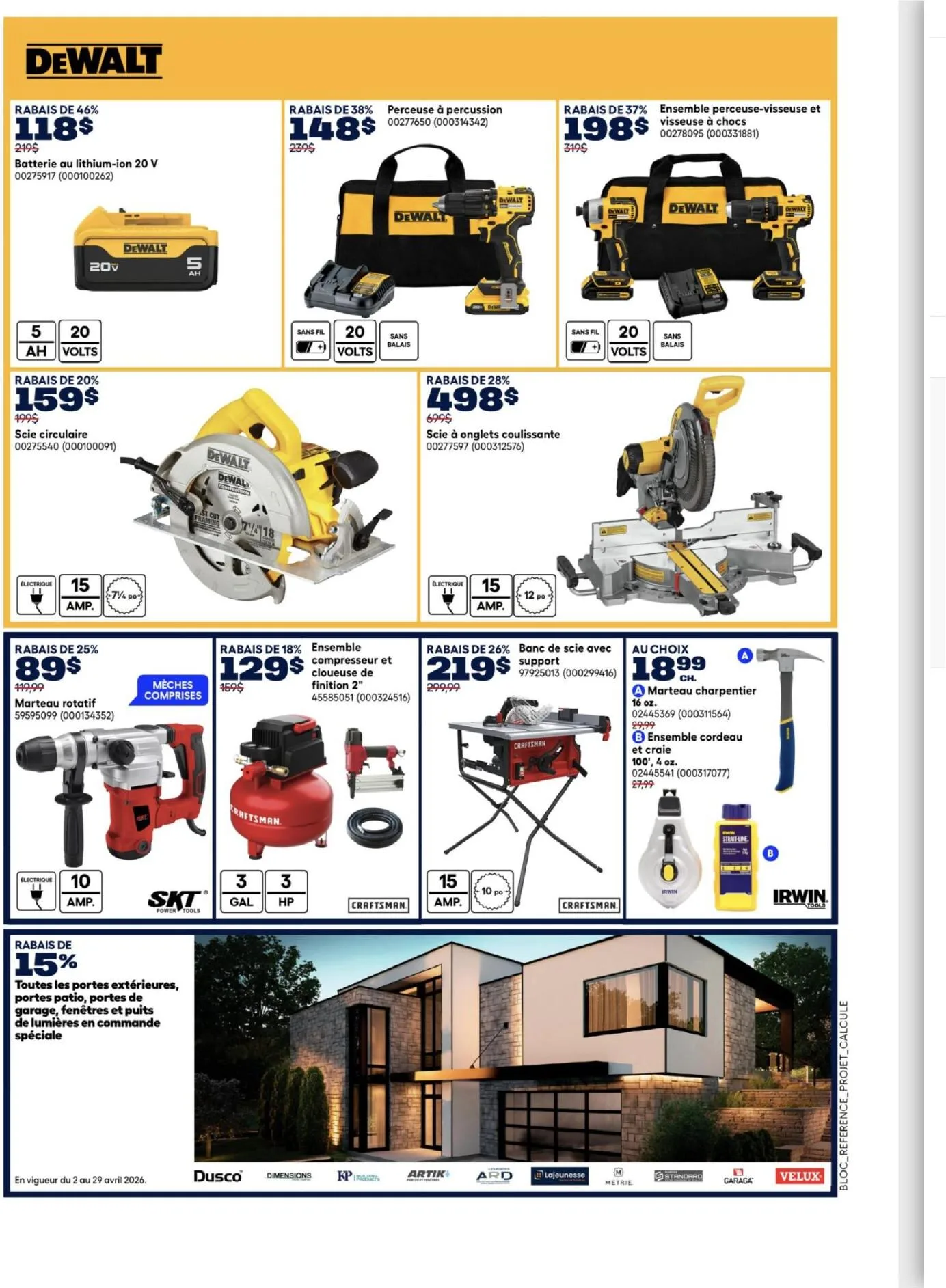 Page 14 de la Circulaire Rona du 16 au 22 avril 2026