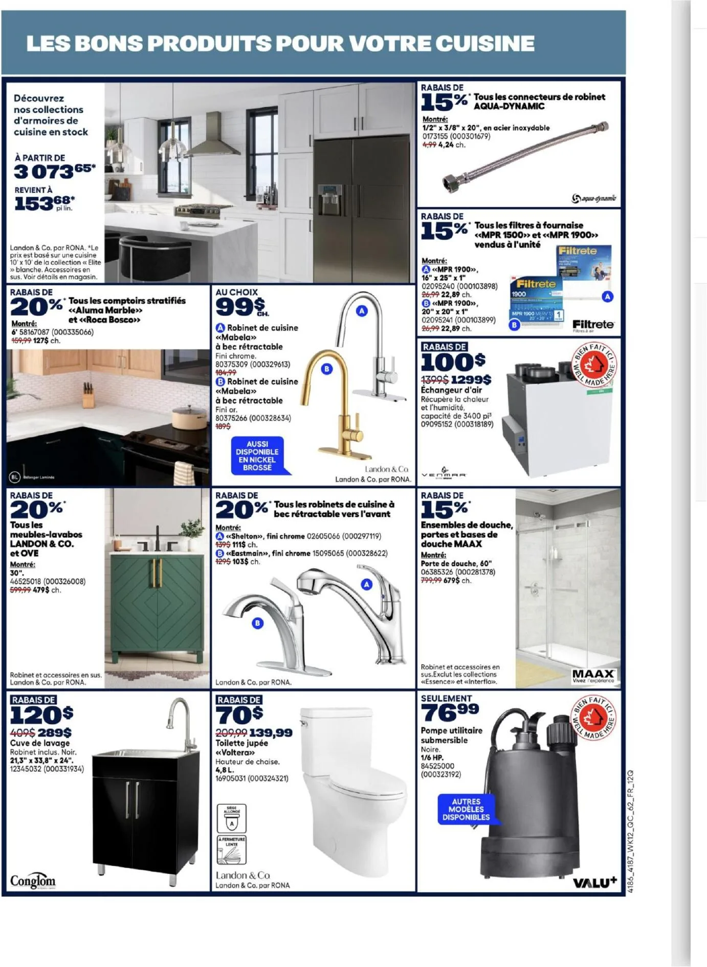 Page 17 de la Circulaire Rona du 16 au 22 avril 2026