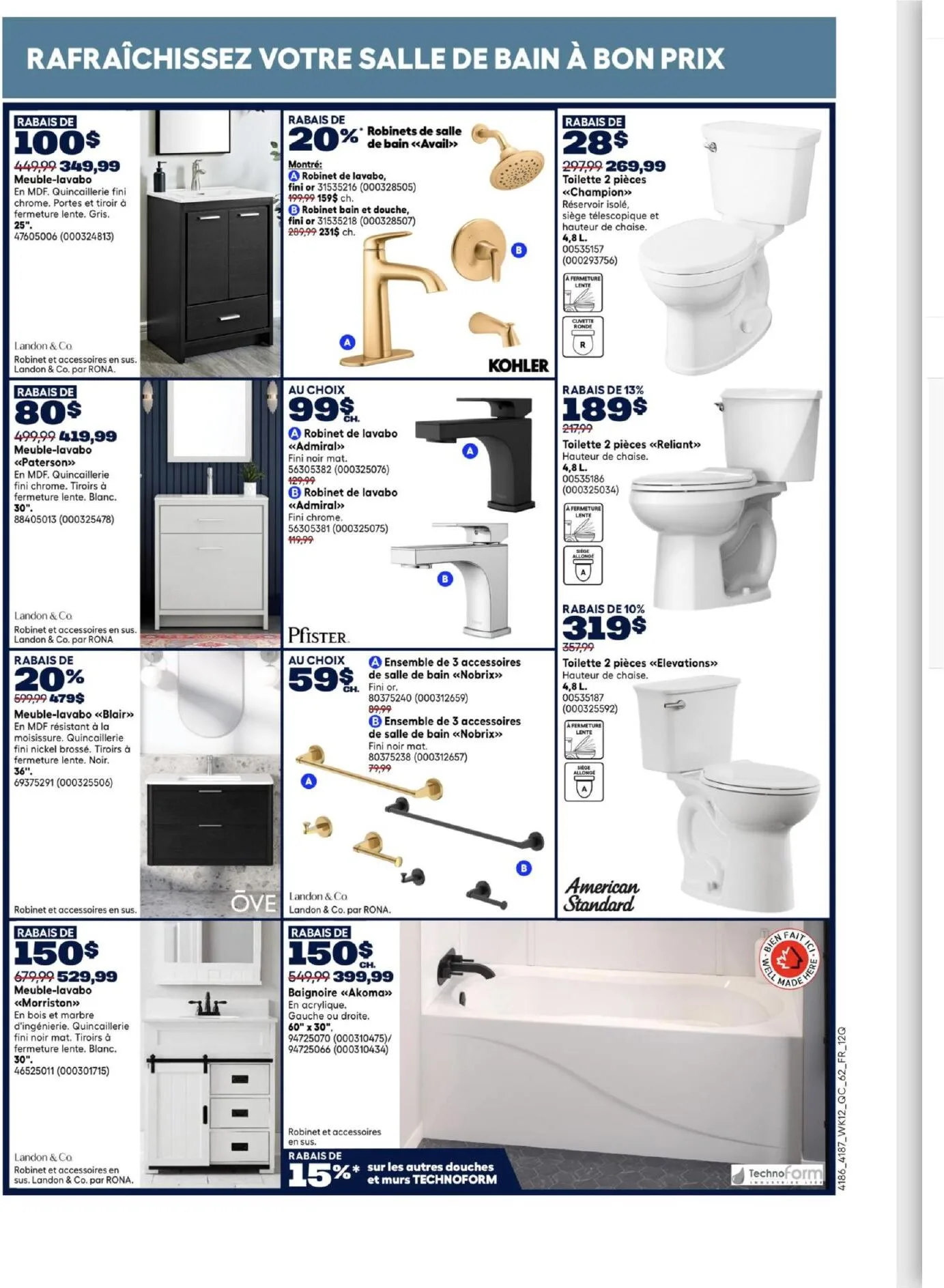 Page 18 de la Circulaire Rona du 16 au 22 avril 2026