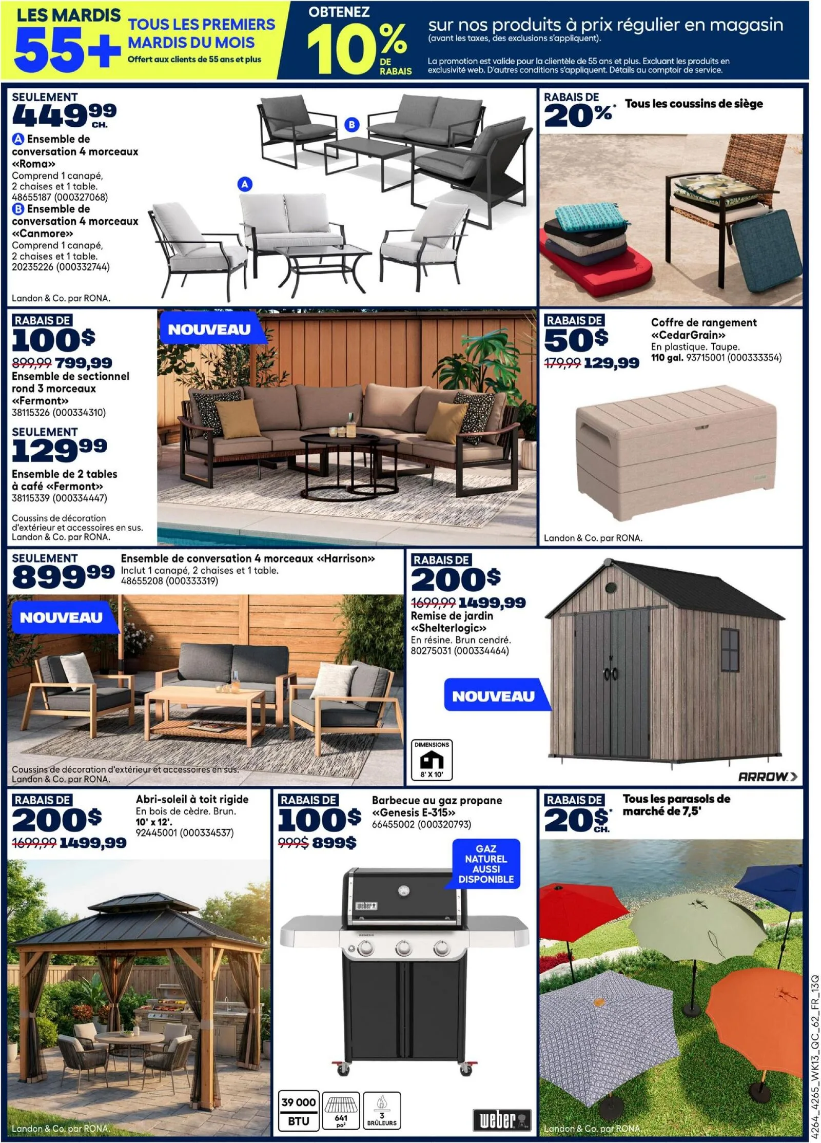 Page 3 de la Circulaire Rona du 23 au 29 avril 2026