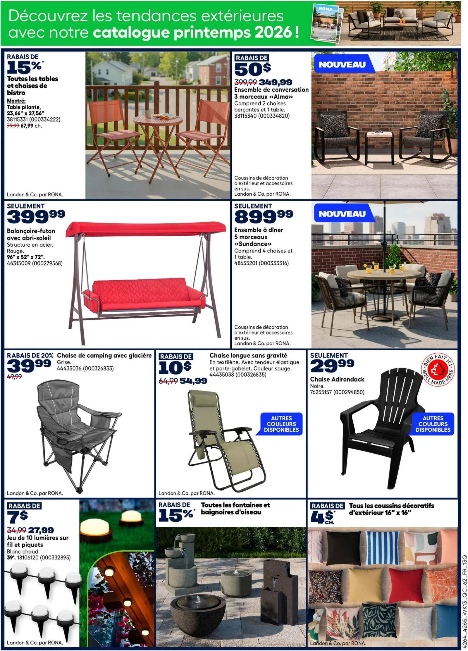 Page 7 de la Circulaire Rona du 23 au 29 avril 2026