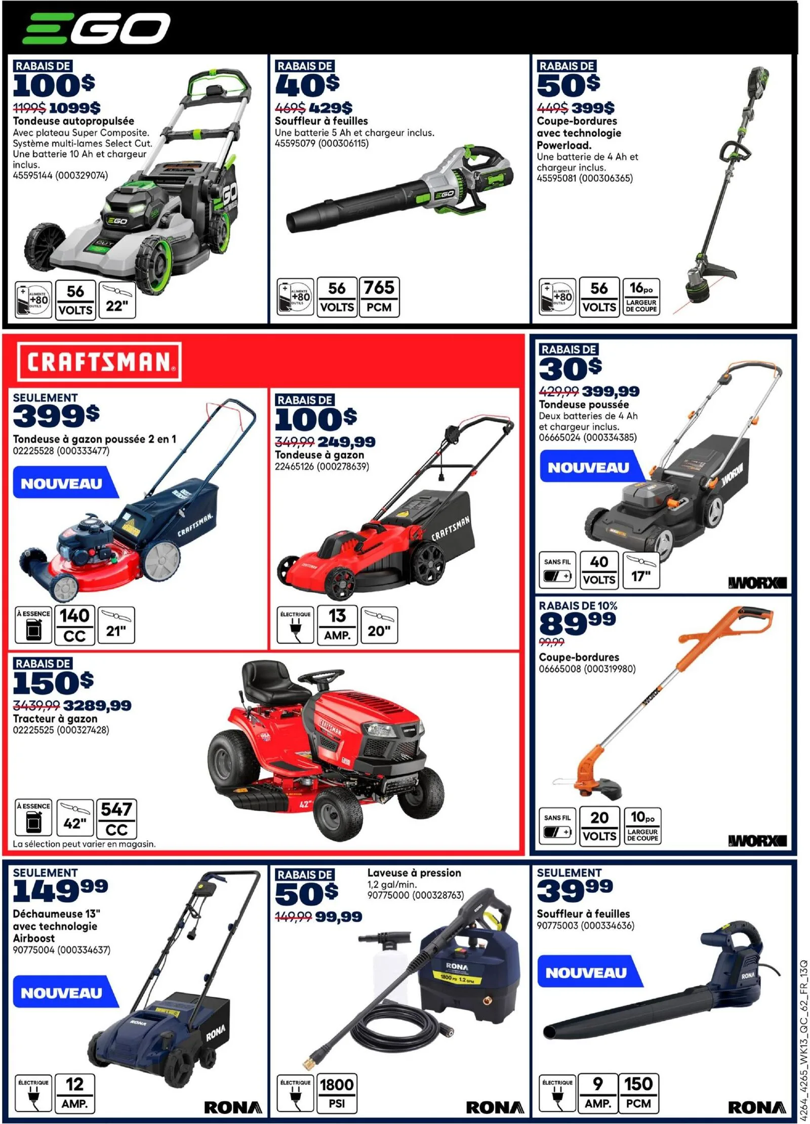 Page 10 de la Circulaire Rona du 23 au 29 avril 2026