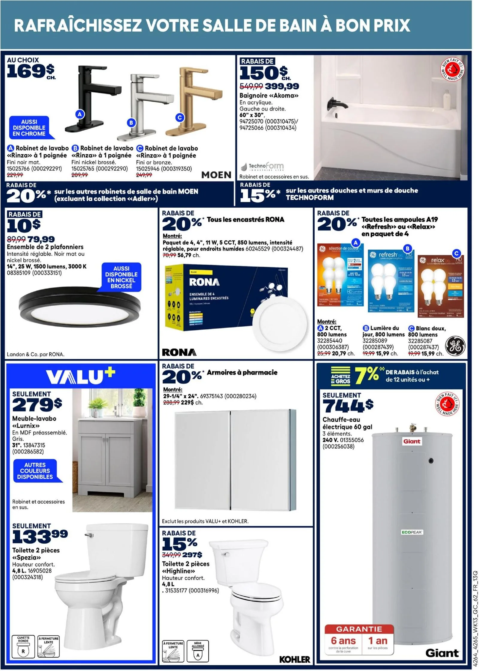 Page 18 de la Circulaire Rona du 23 au 29 avril 2026