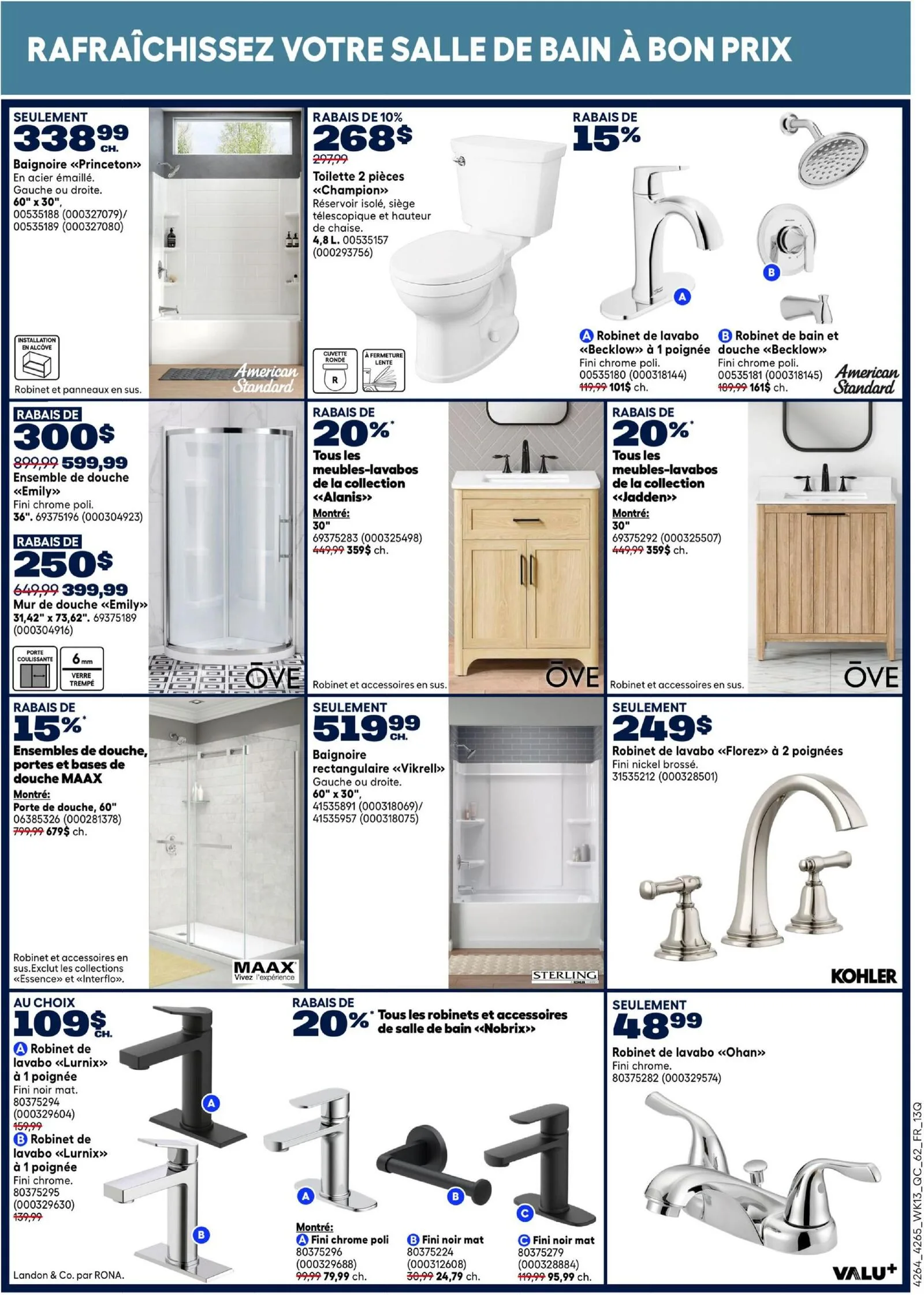 Page 19 de la Circulaire Rona du 23 au 29 avril 2026