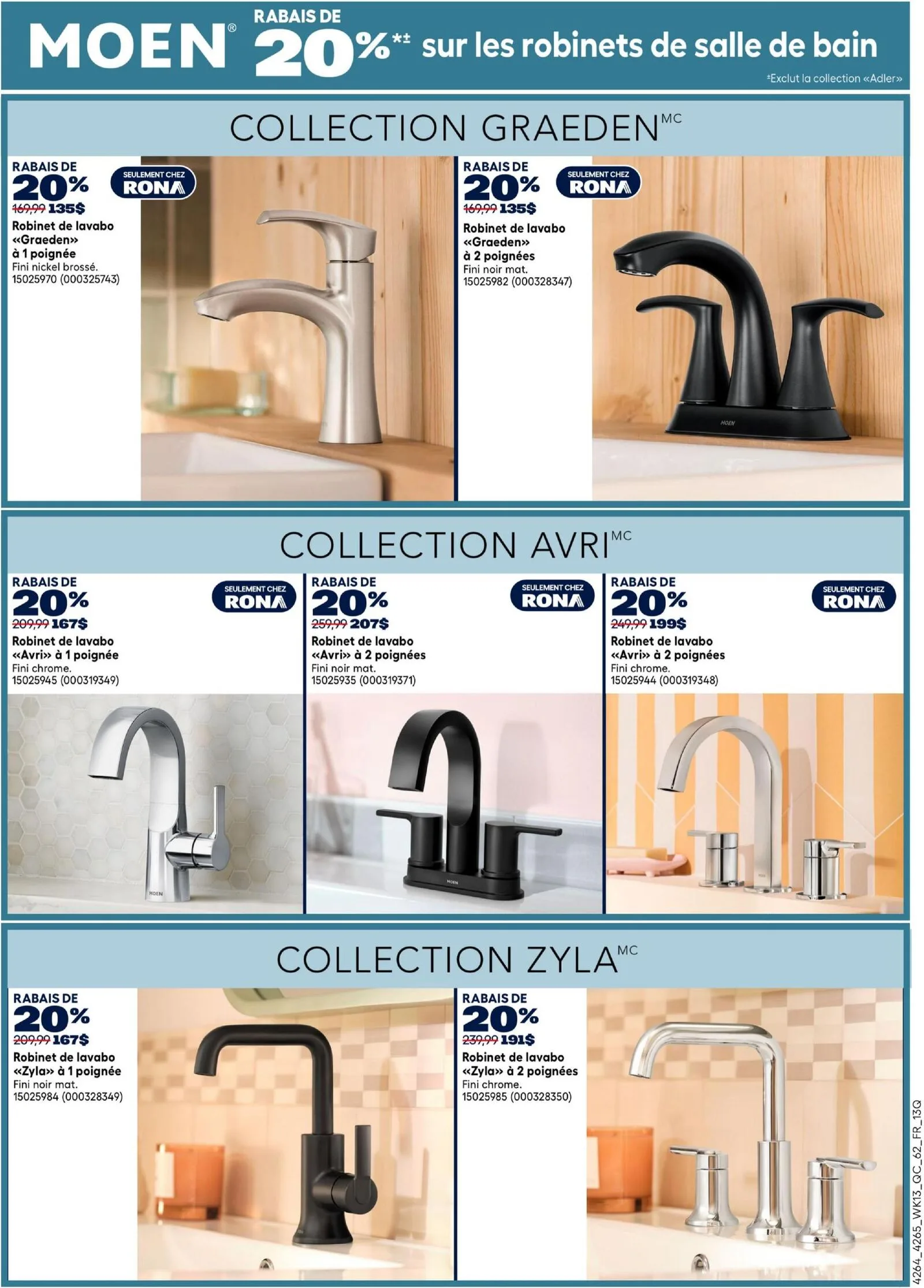 Page 20 de la Circulaire Rona du 23 au 29 avril 2026