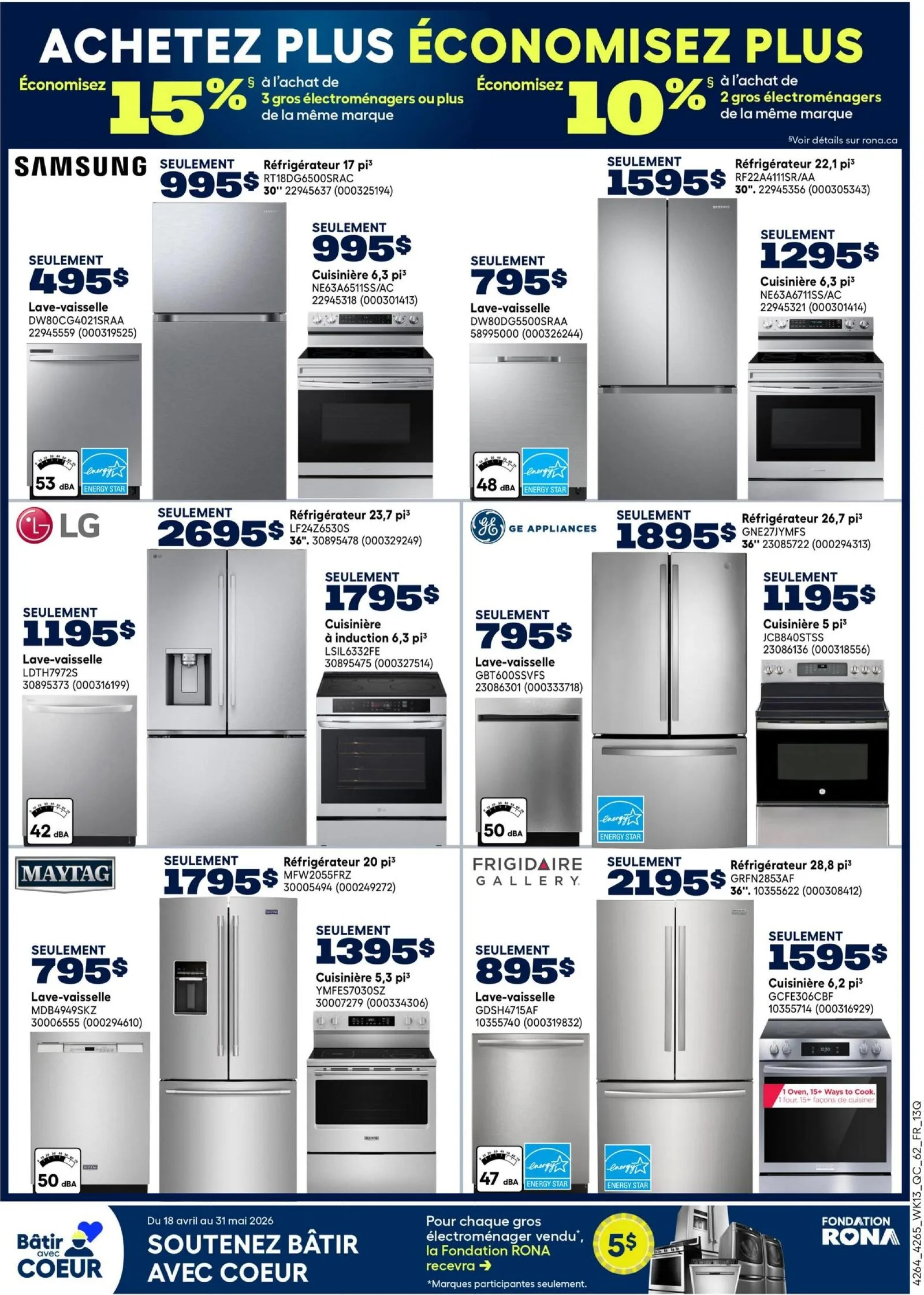 Page 22 de la Circulaire Rona du 23 au 29 avril 2026