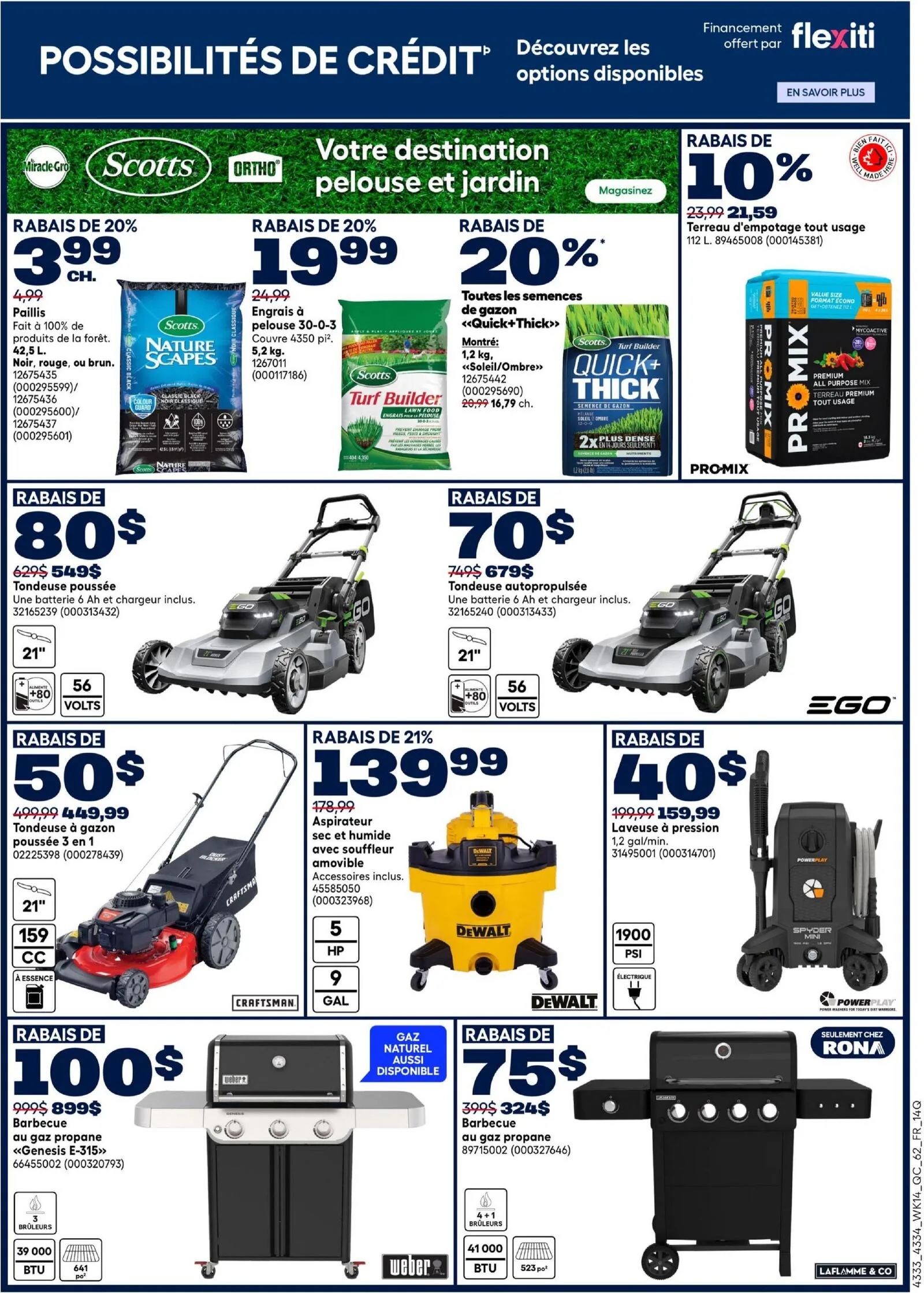 Page 2 de la Circulaire Rona du 30 avril au 6 mai 2026