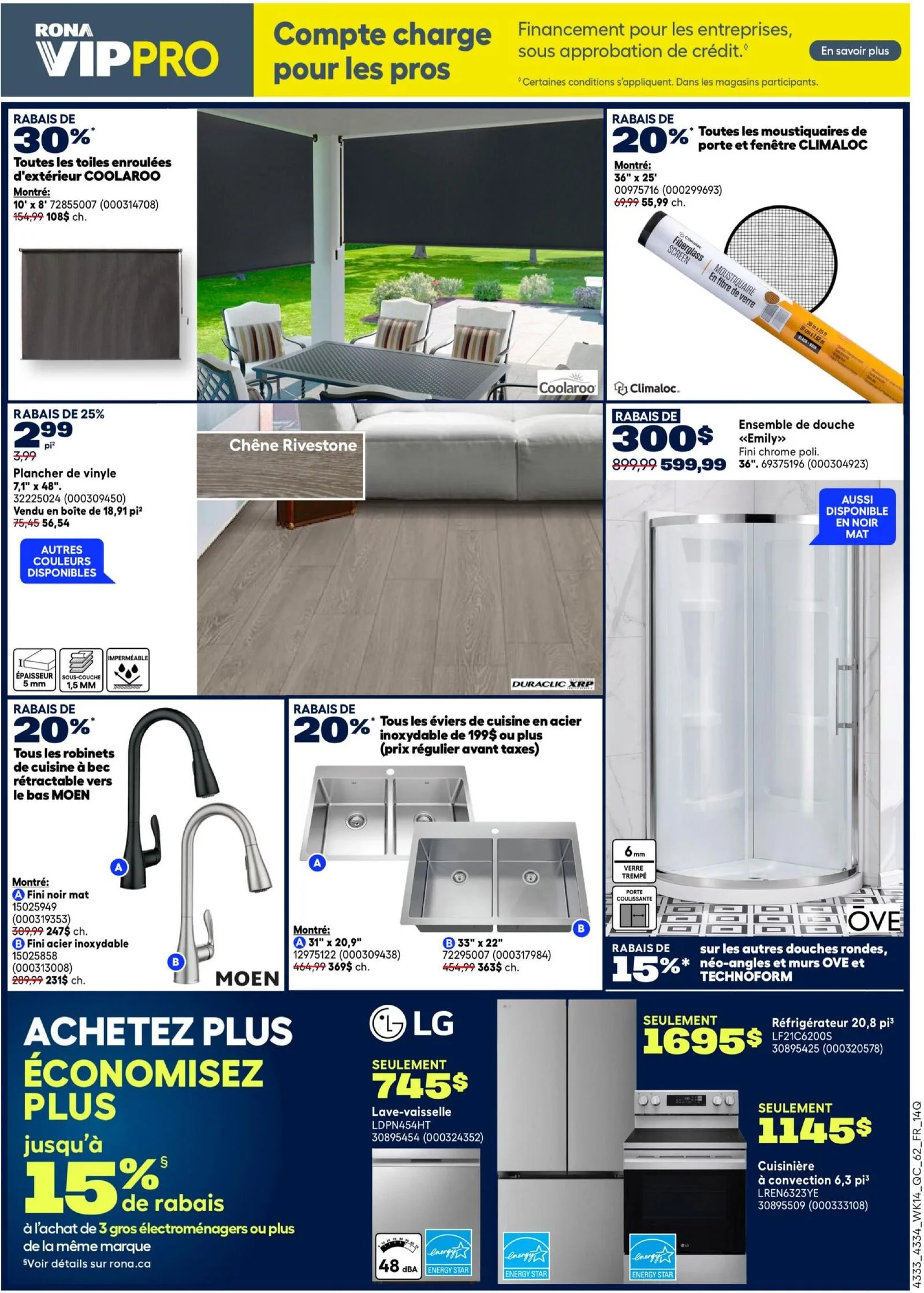 Page 4 de la Circulaire Rona du 30 avril au 6 mai 2026