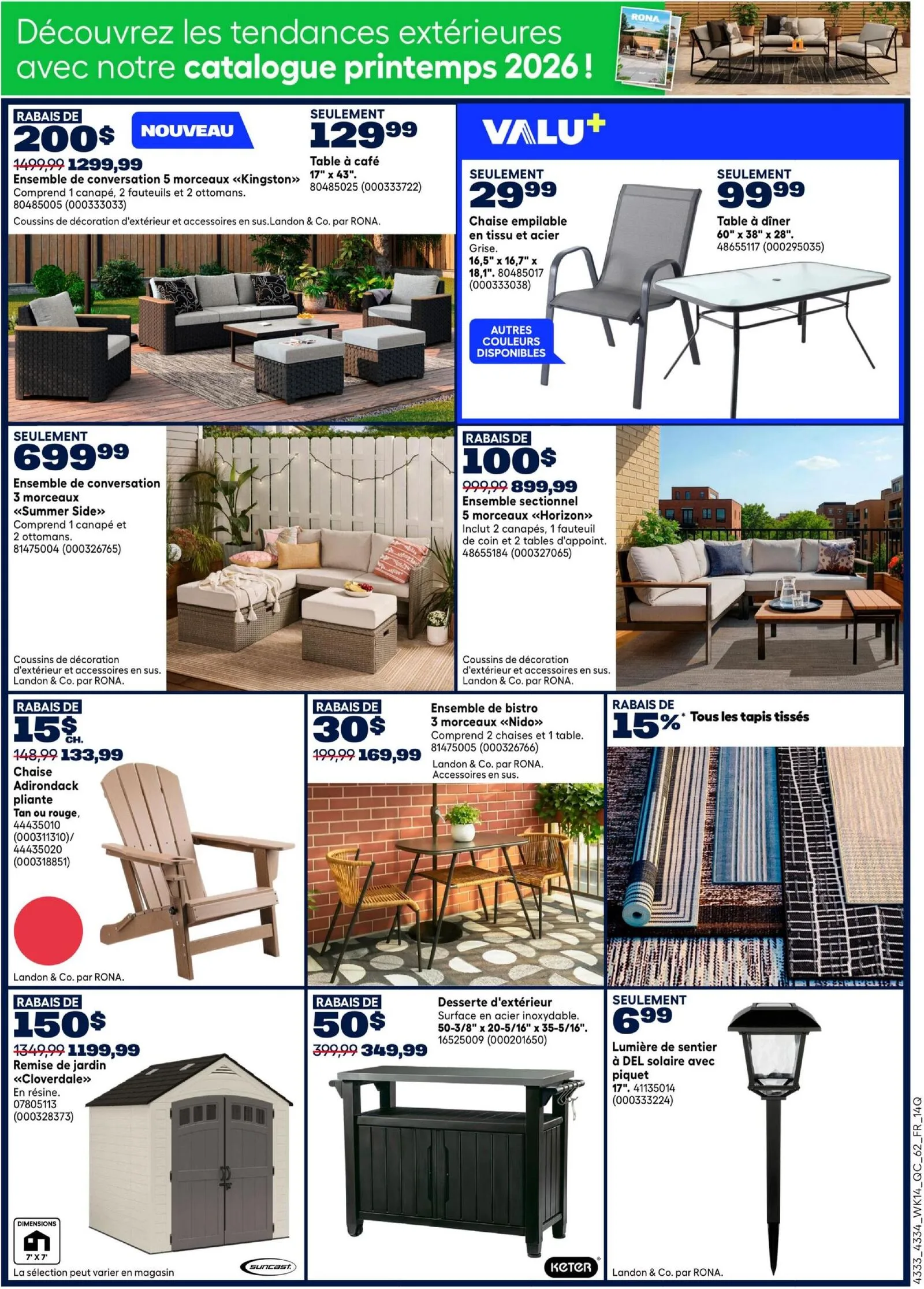 Page 9 de la Circulaire Rona du 30 avril au 6 mai 2026