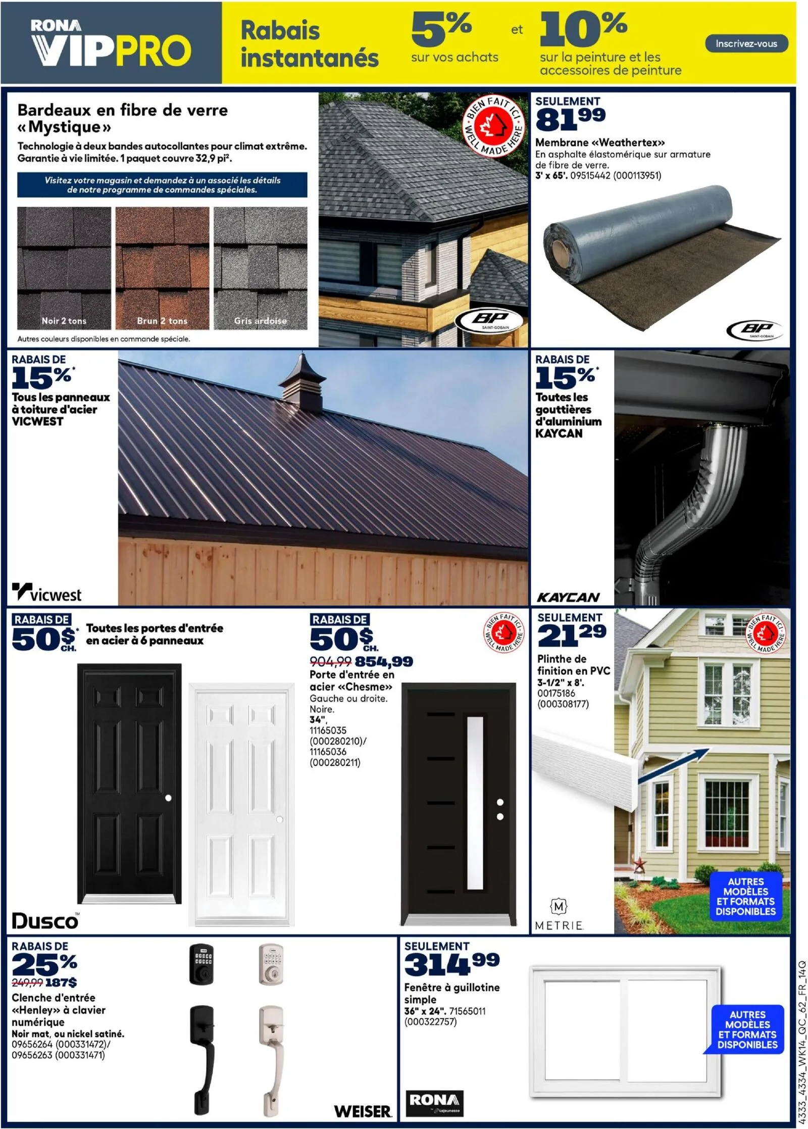 Page 15 de la Circulaire Rona du 30 avril au 6 mai 2026