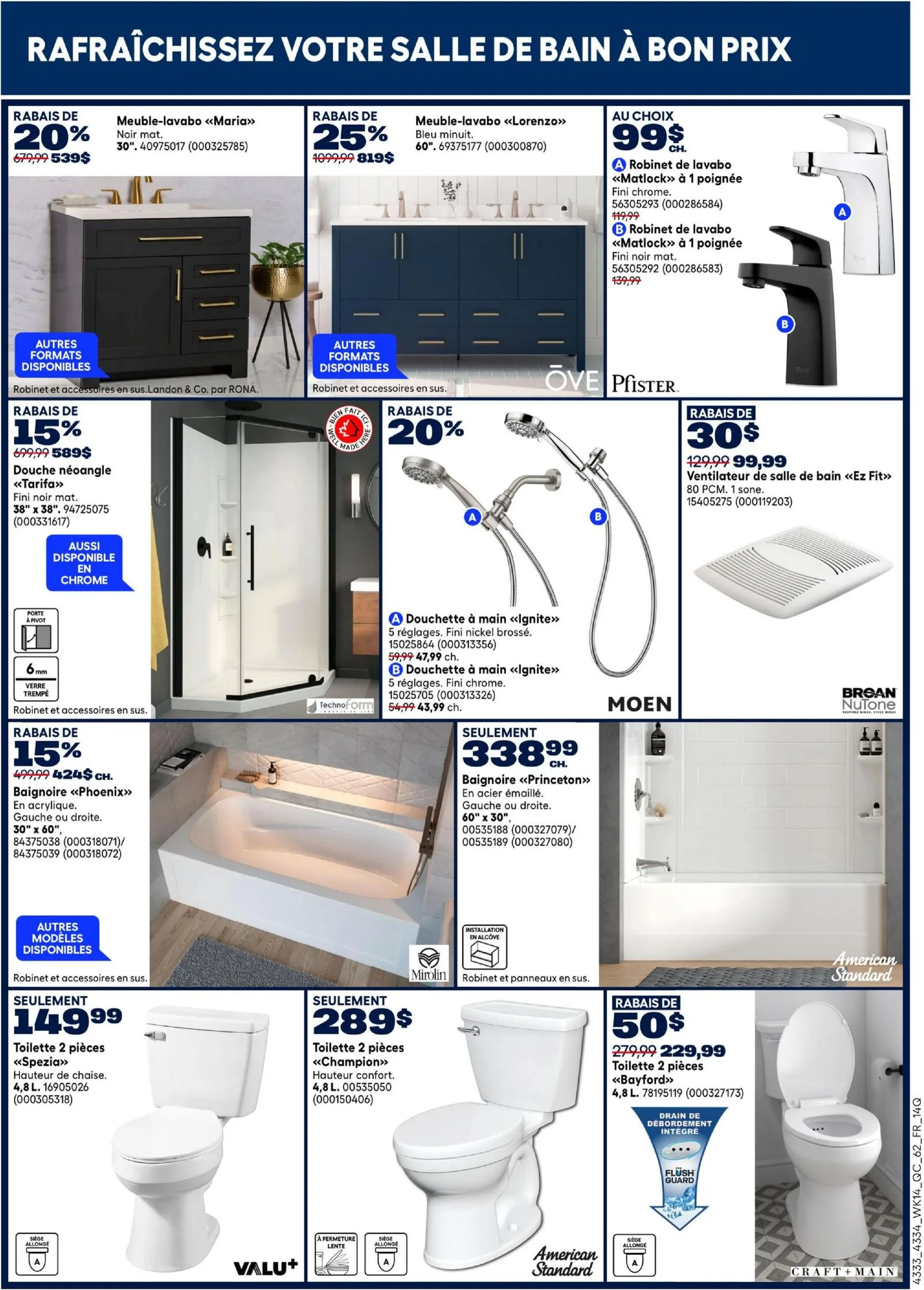 Page 18 de la Circulaire Rona du 30 avril au 6 mai 2026