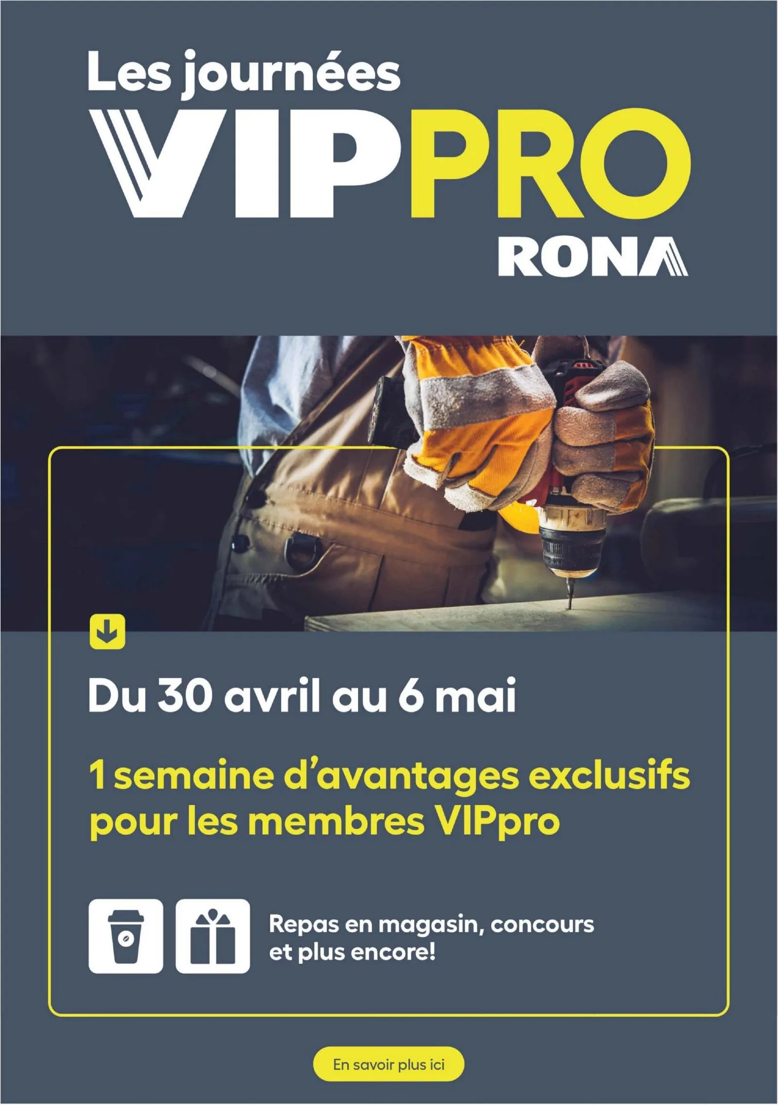 Page 25 de la Circulaire Rona du 30 avril au 6 mai 2026