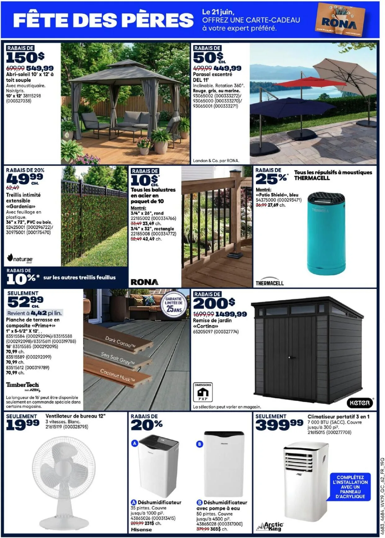 Page 3 de la Circulaire Rona du 4 au 10 juin 2026