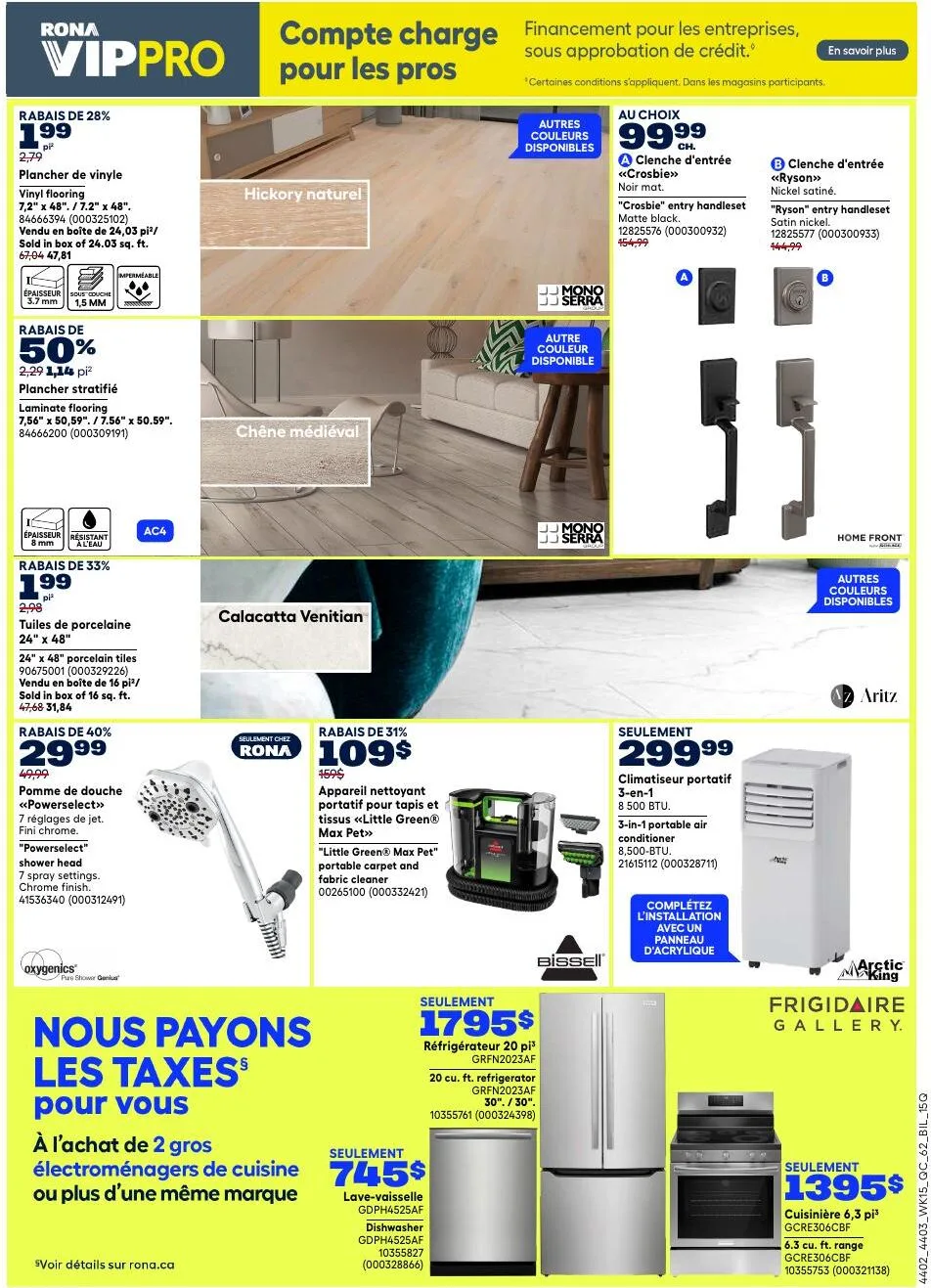 Page 4 de la Circulaire Rona du 7 au 13 mai 2026