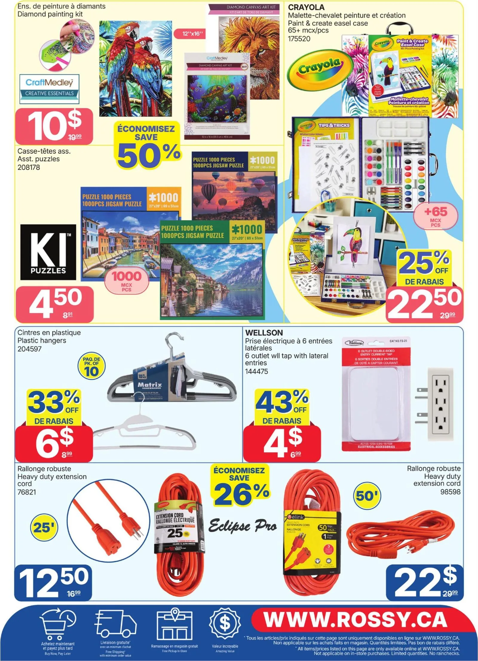 Page 3 de la Circulaire Rossy Solde Web du 14 au 20 mai 2026