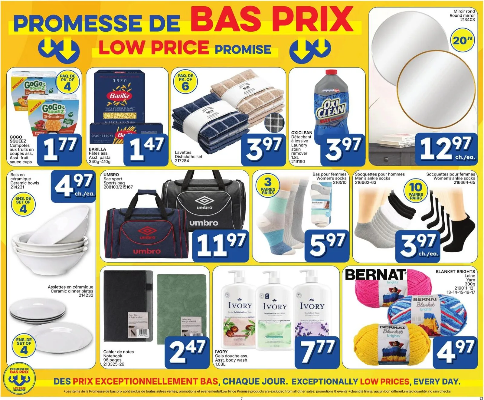 Page 7 de la Circulaire Rossy Solde web du 30 avril au 6 mai 2026