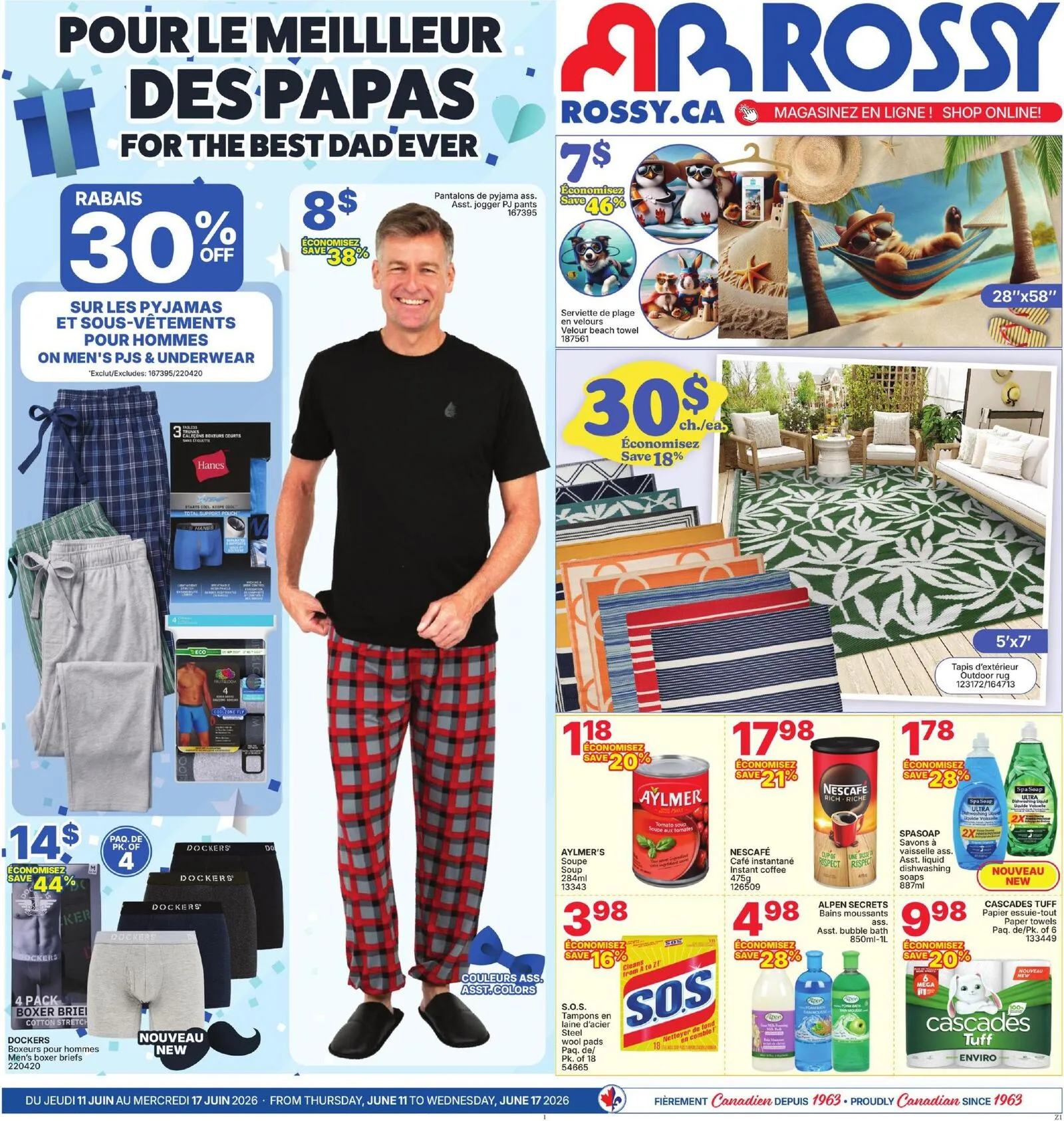Page 1 de la Circulaire Rossy du 11 au 17 juin 2026