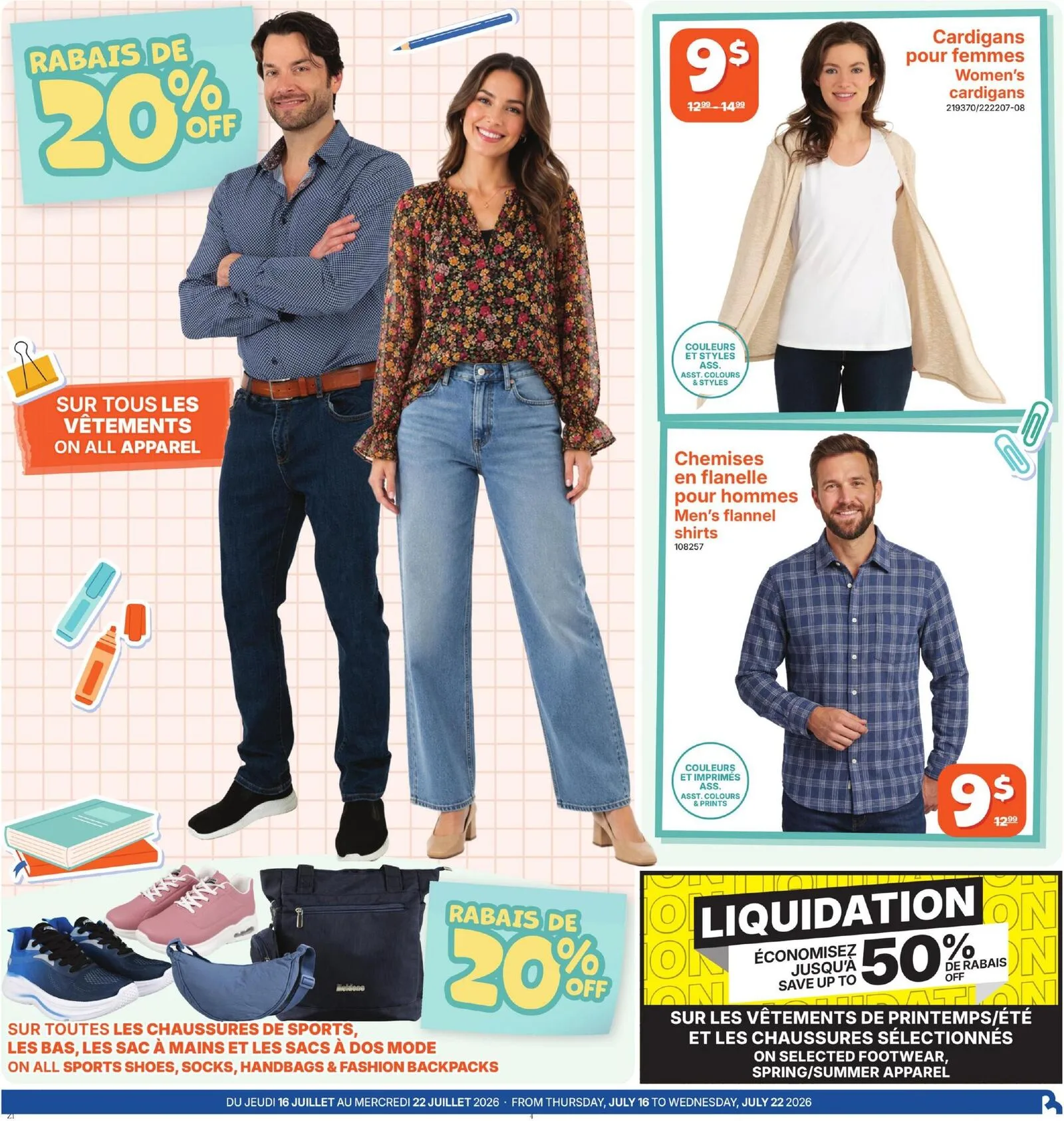 Page 4 de la Circulaire Rossy du 16 au 22 juillet 2026