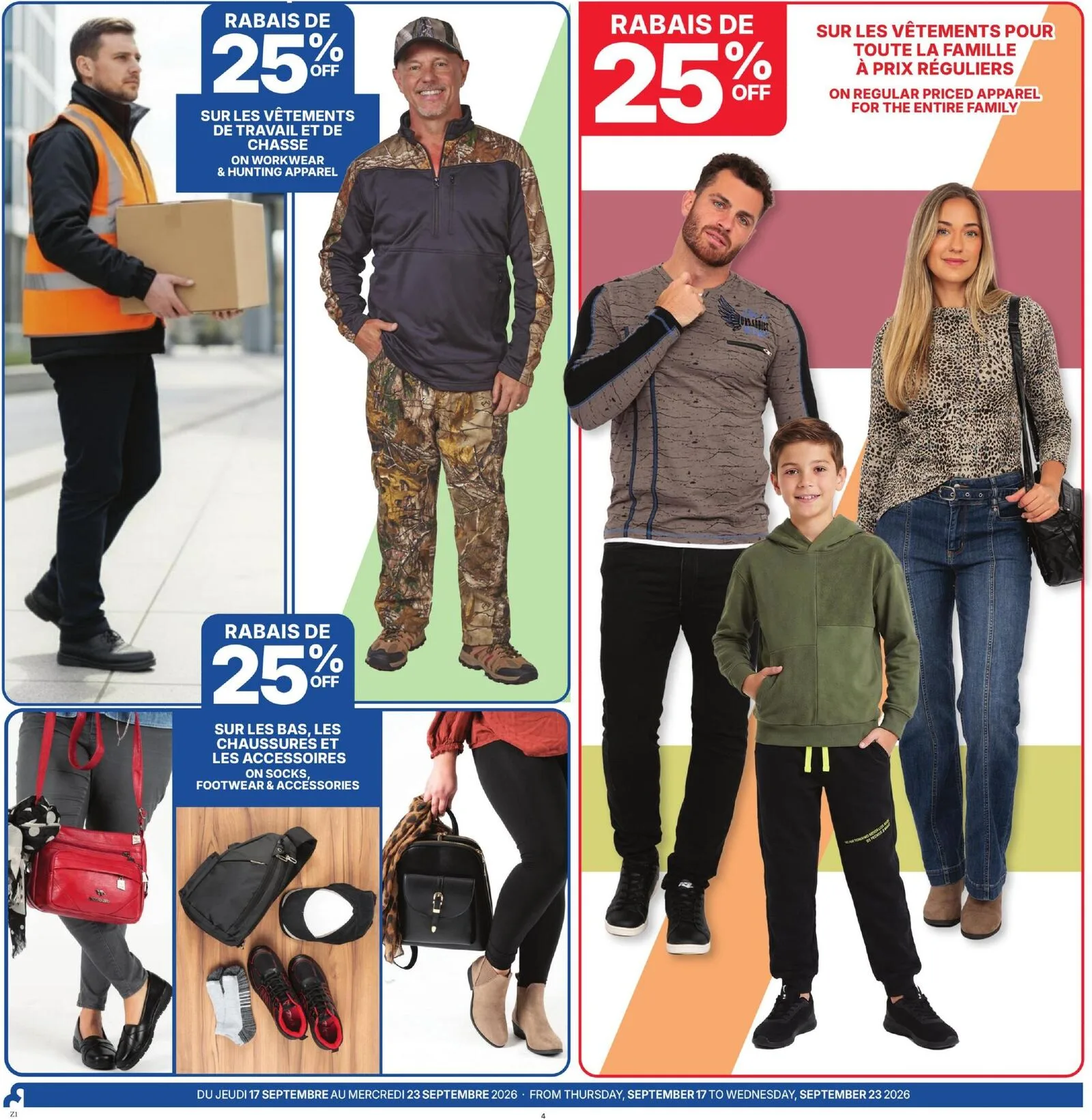 Page 4 de la Circulaire Rossy du 17 au 23 septembre 2026