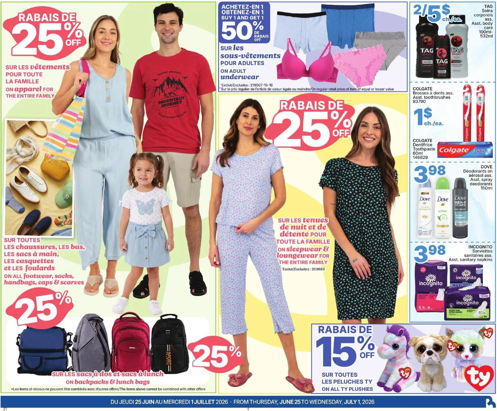 Page 4 de la Circulaire Rossy du 25 juin au 1 juillet 2026