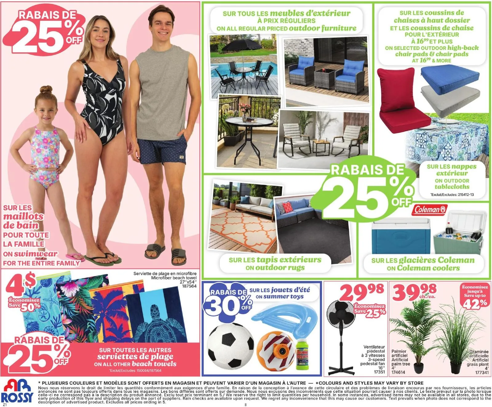 Page 8 de la Circulaire Rossy du 25 juin au 1 juillet 2026