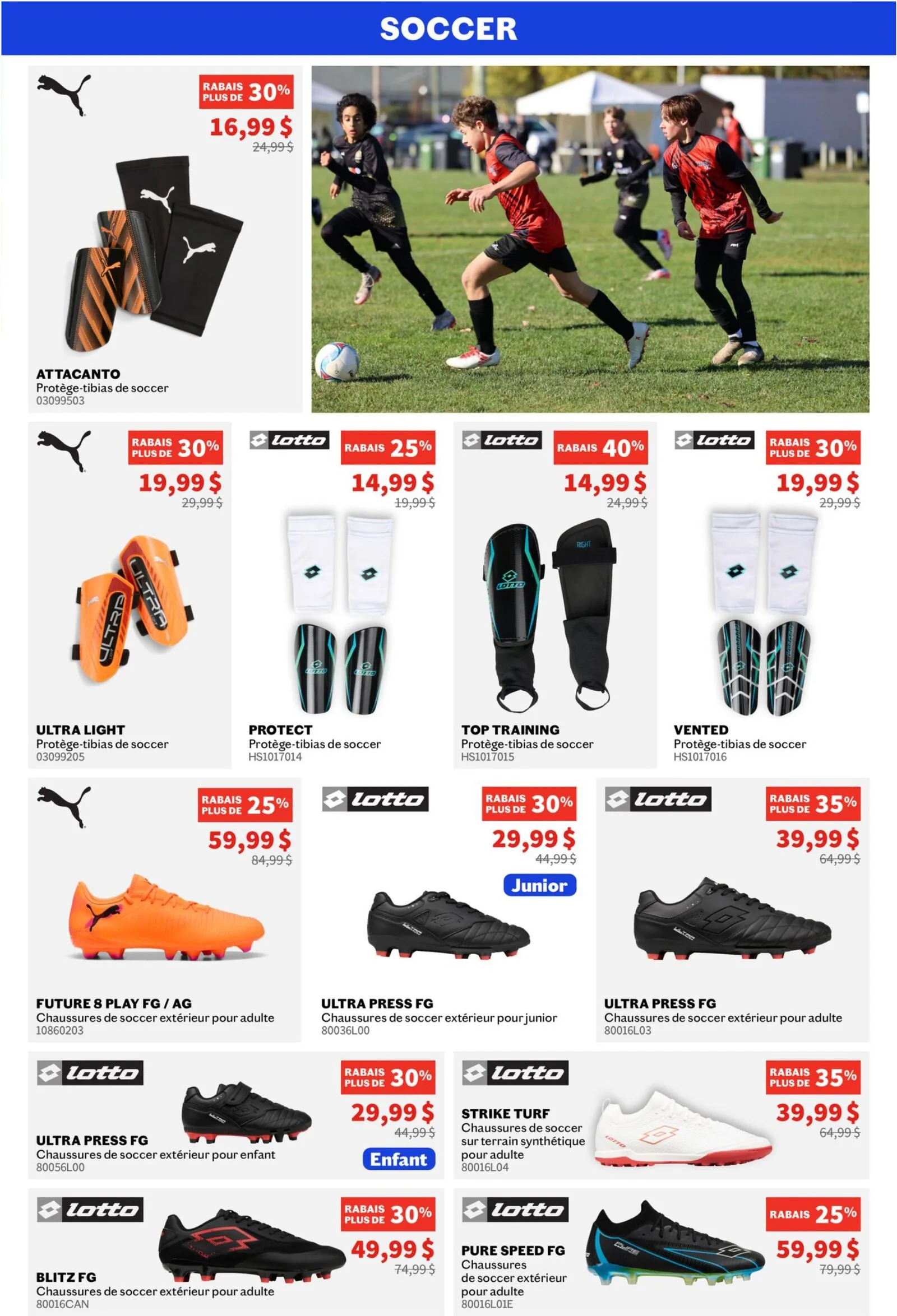 Page 2 de la Circulaire Sports Experts du 15 avril au 5 mai 2026