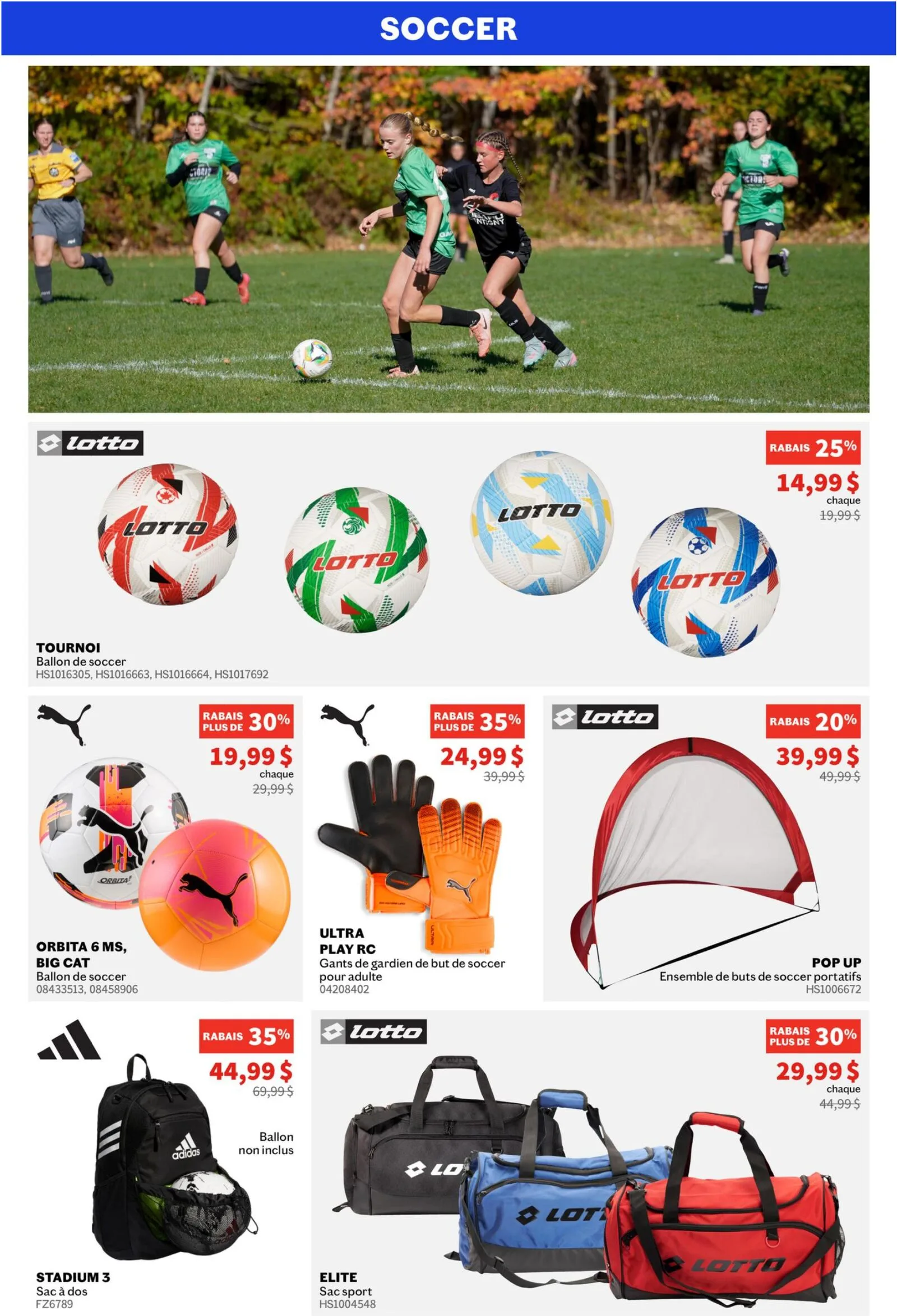 Page 3 de la Circulaire Sports Experts du 15 avril au 5 mai 2026