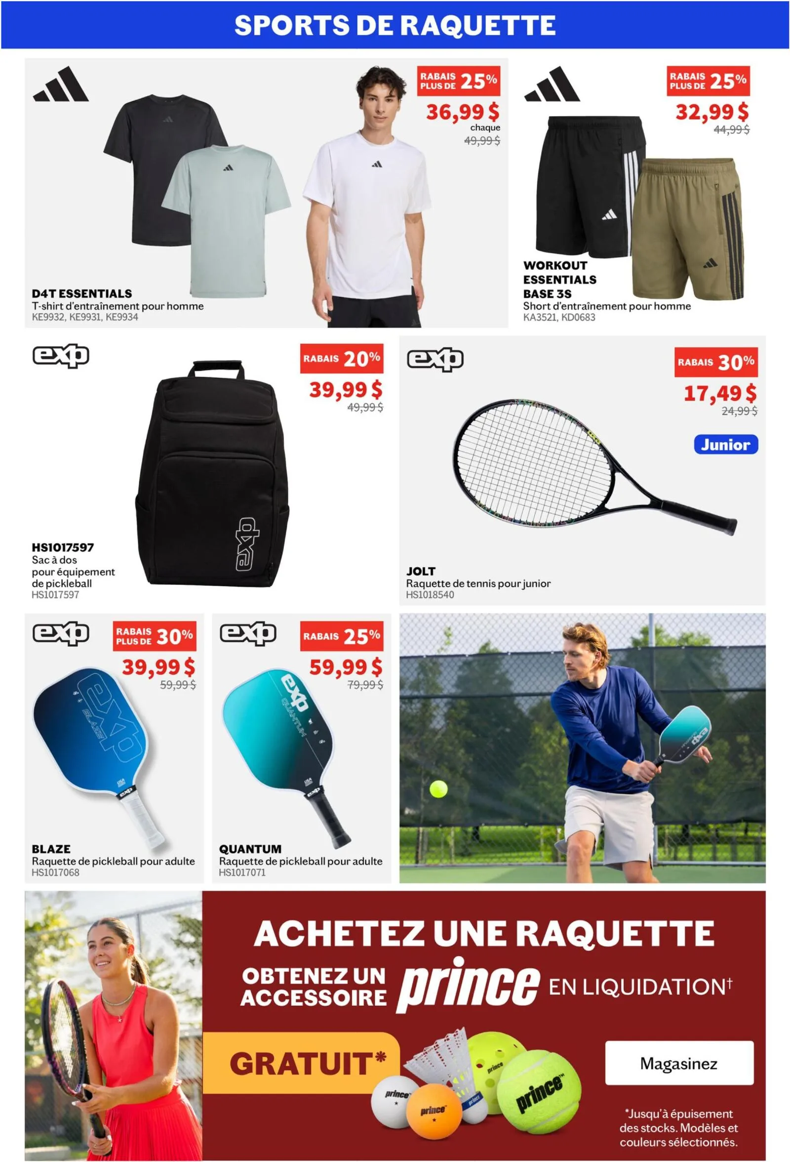 Page 4 de la Circulaire Sports Experts du 15 avril au 5 mai 2026