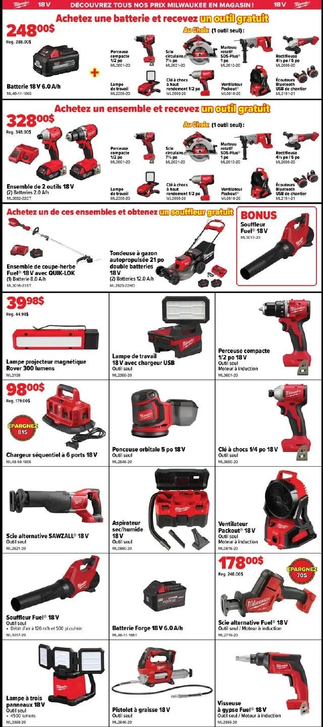Page 6 de la Circulaire Summit Outillage Outils Sans Fil du 02 au 30 juin 2026
