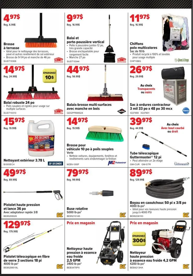 Page 34 de la Circulaire Summit Outillage du 1 au 31 août 2026