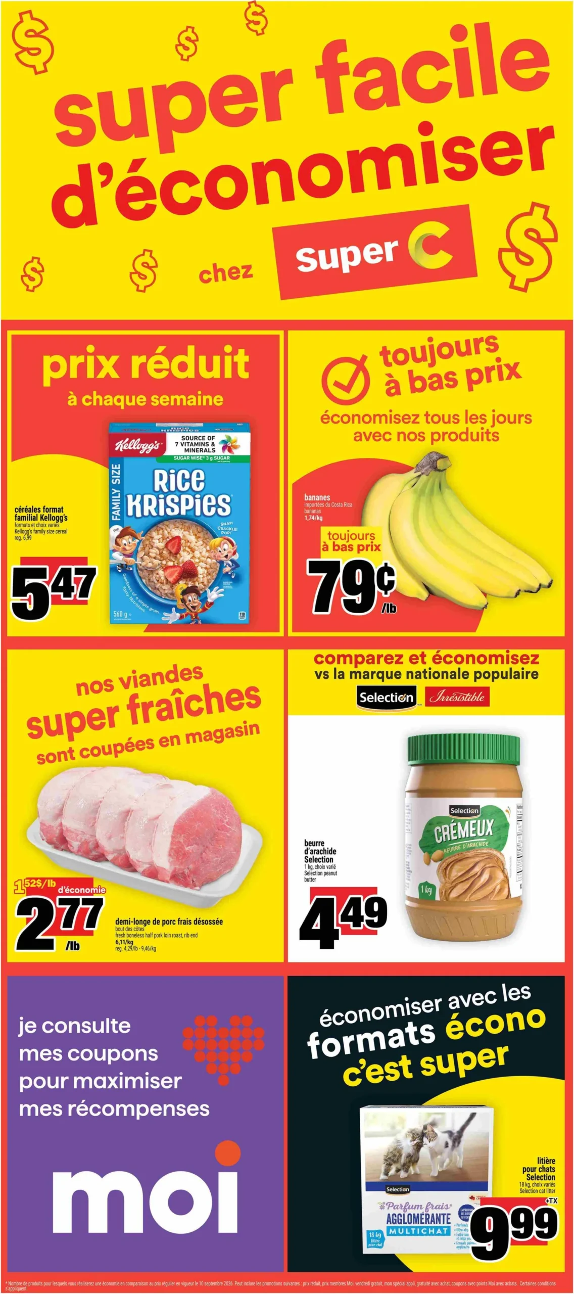 Page 15 de la Circulaire Super C du 10 au 16 septembre 2026