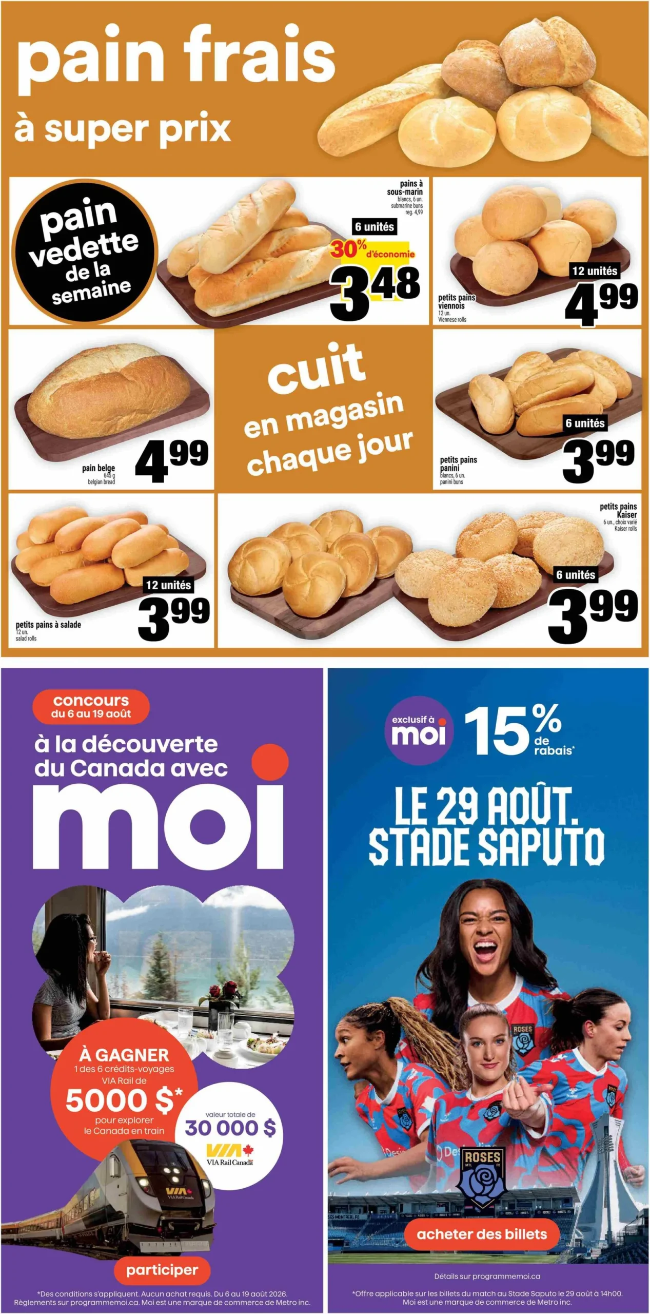 Page 12 de la Circulaire Super C du 13 au 19 août 2026