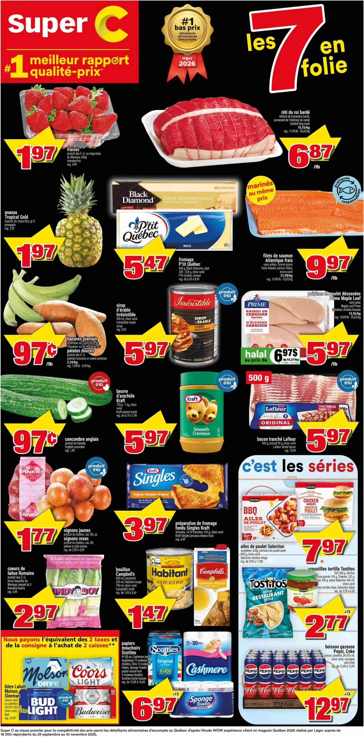 Page 1 de la Circulaire Super C du 16 au 22 avril 2026