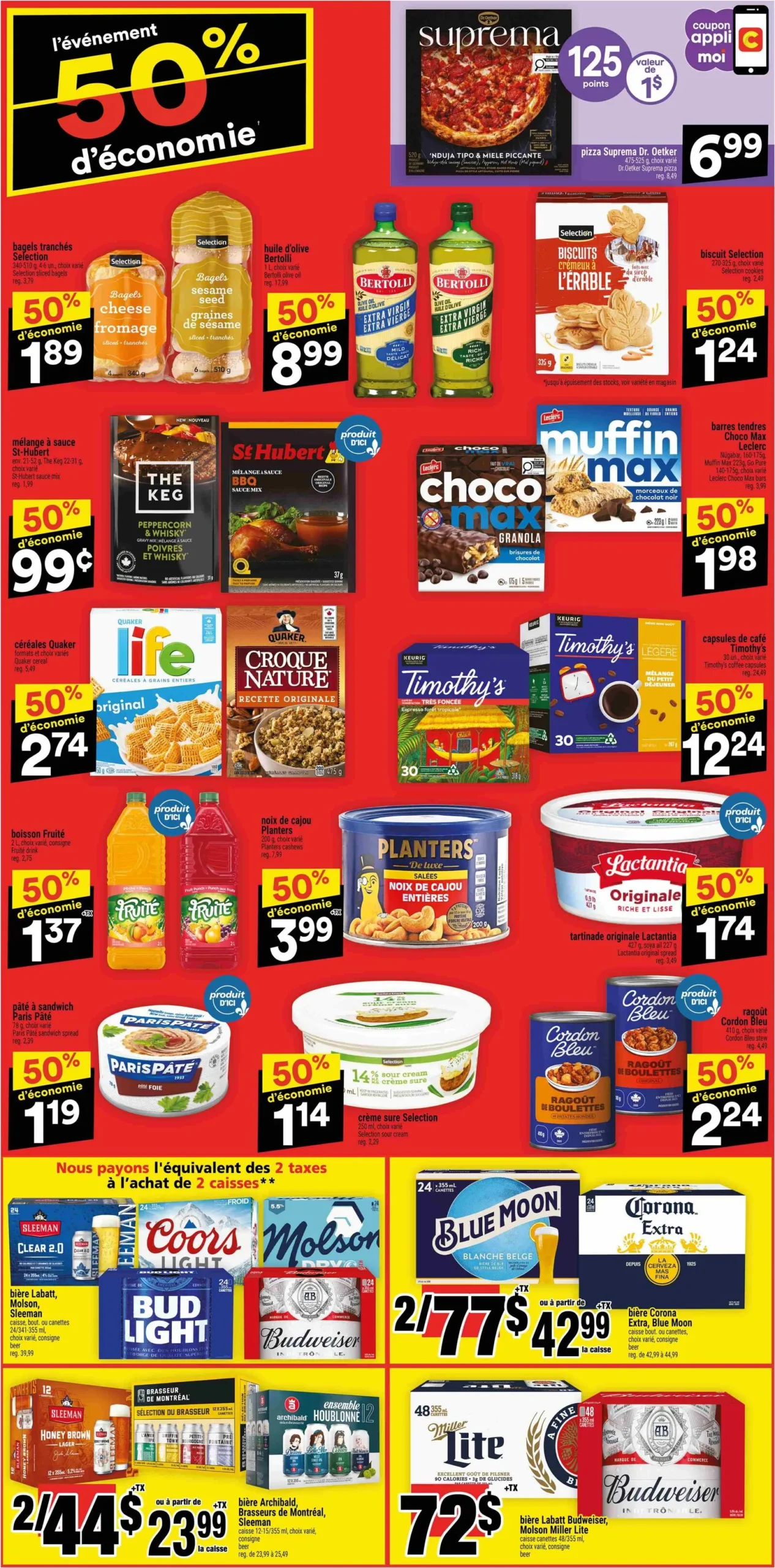 Page 2 de la Circulaire Super C du 9 au 15 avril 2026