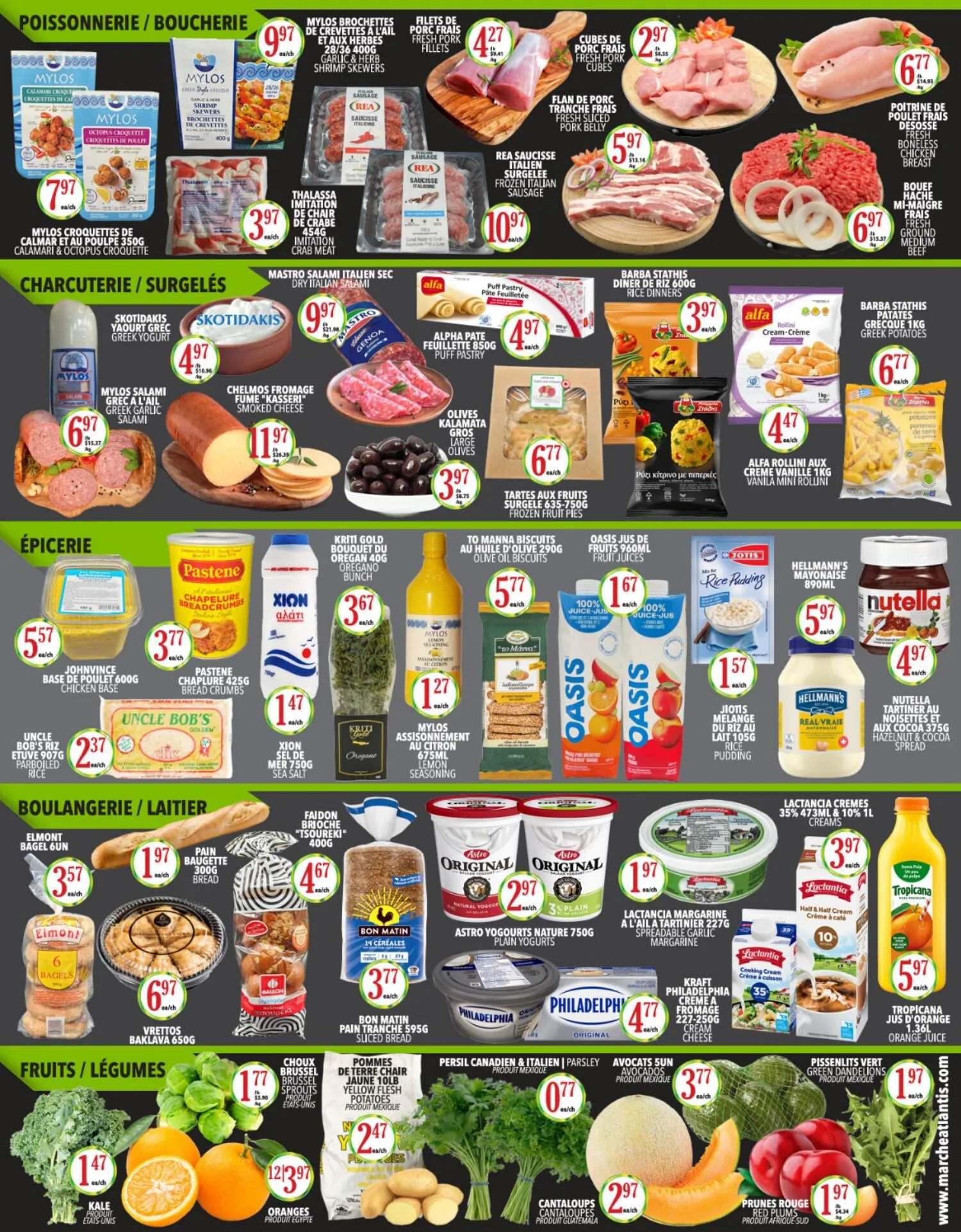 Page 2 de la Circulaire Supermarché Atlantis du 9 au 15 avril 2026