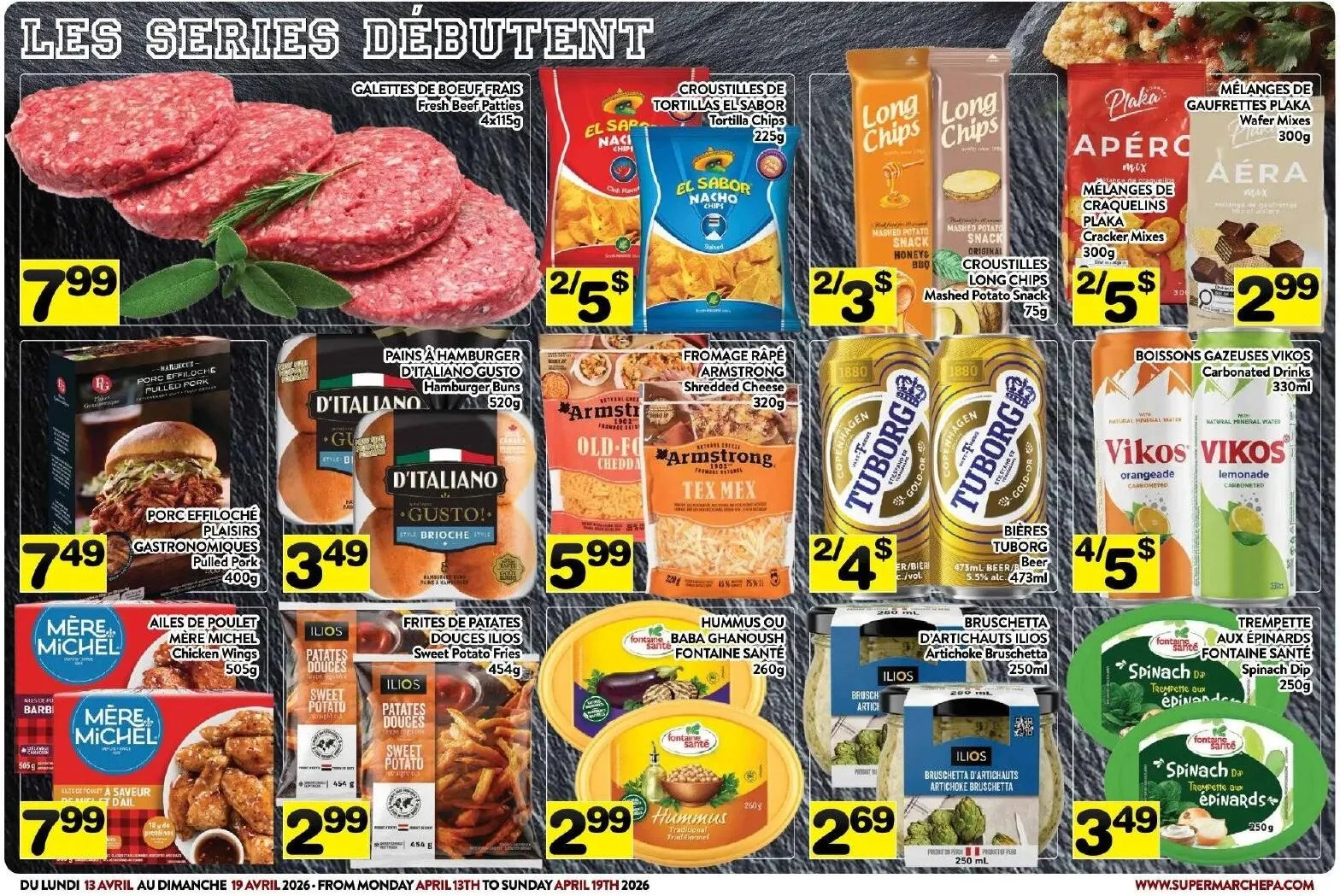 Page 3 de la Circulaire Supermarché PA du 13 au 19 avril 2026