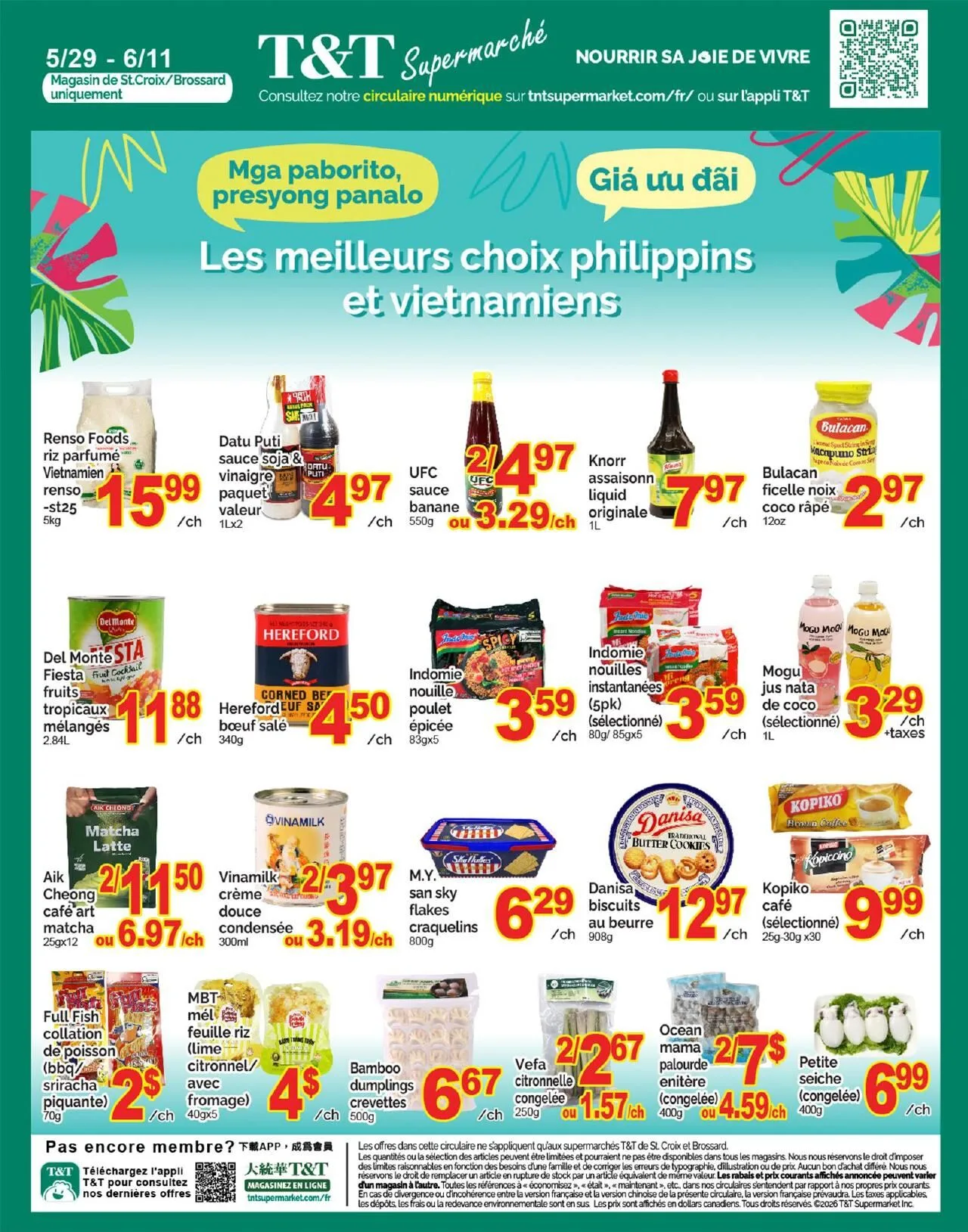 Page 6 de la Circulaire Supermarché T&T du 29 mai au 4 juin 2026