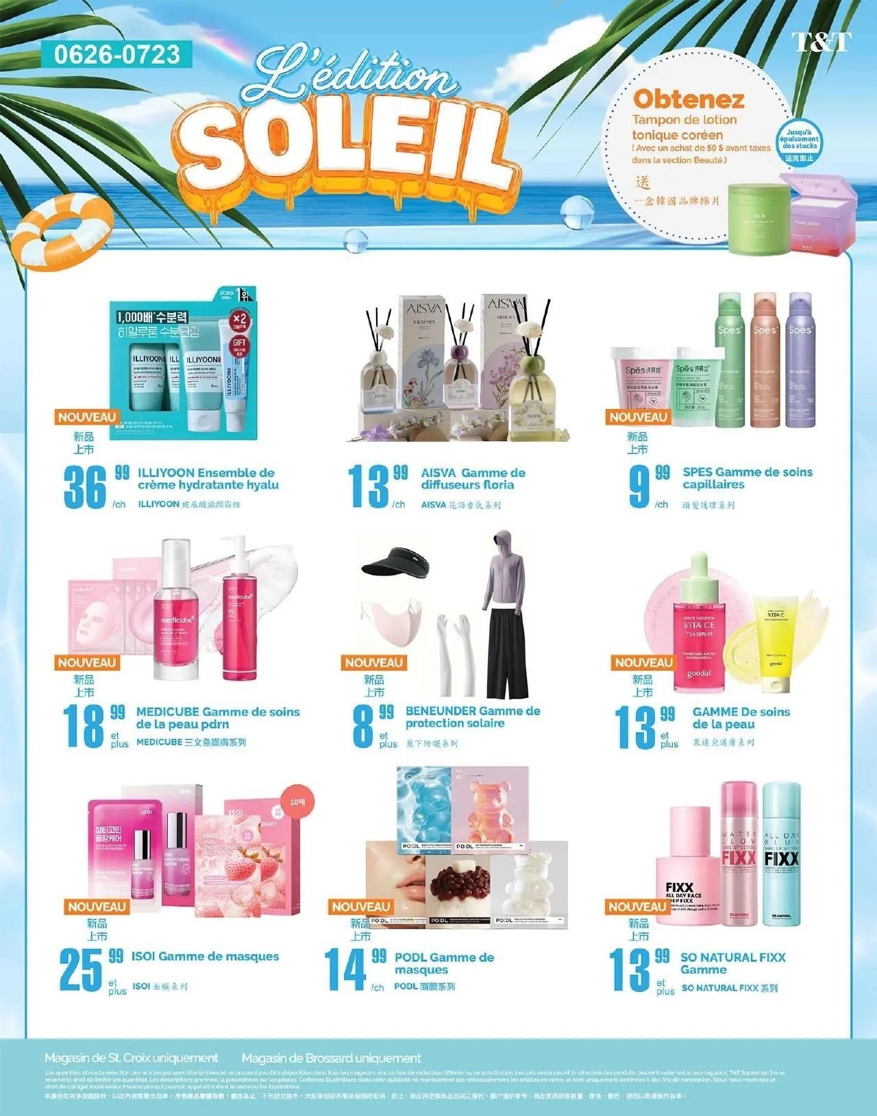 Page 8 de la Circulaire Supermarché T&T du 3 au 9 juillet 2026