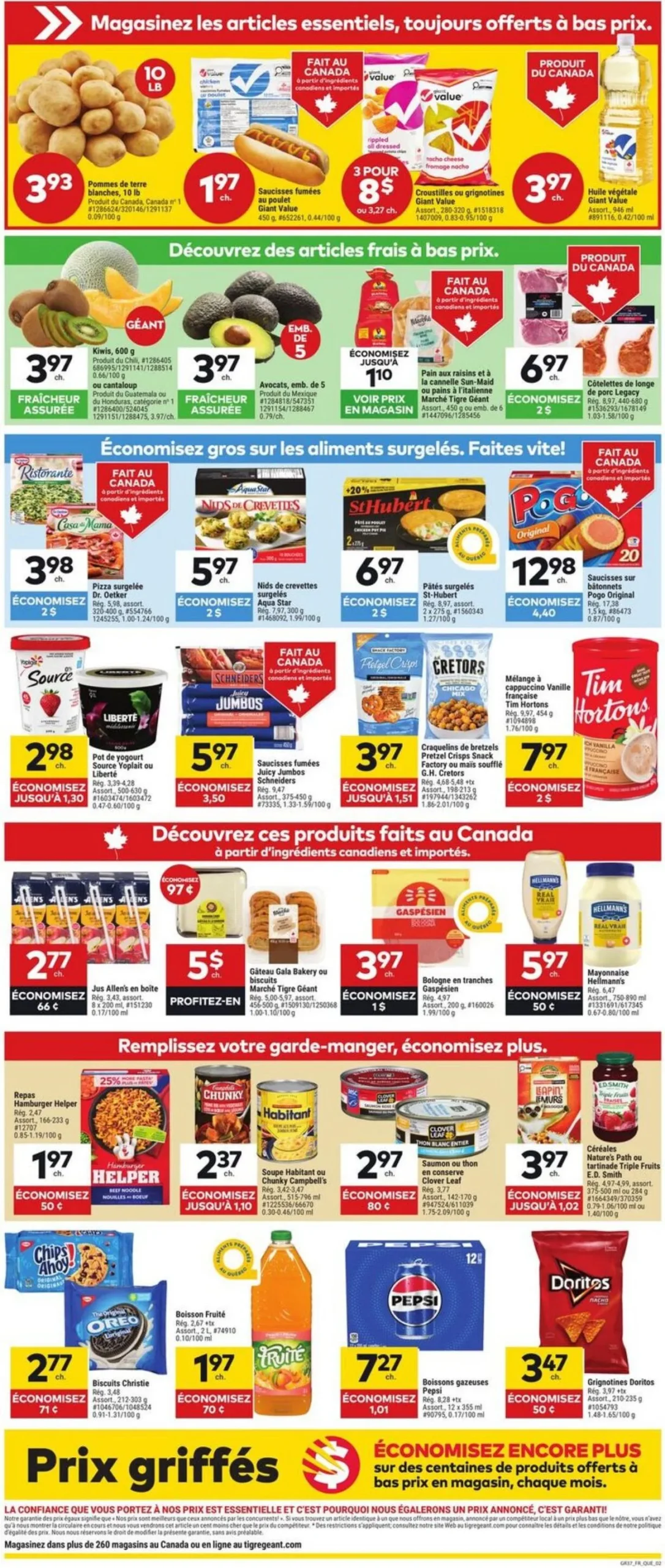 Page 2 de la Circulaire Tigre Géant du 15 au 21 avril 2026