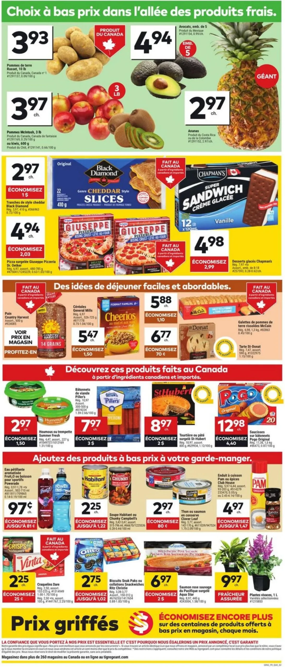 Page 2 de la Circulaire Tigre Géant du 20 au 26 mai 2026