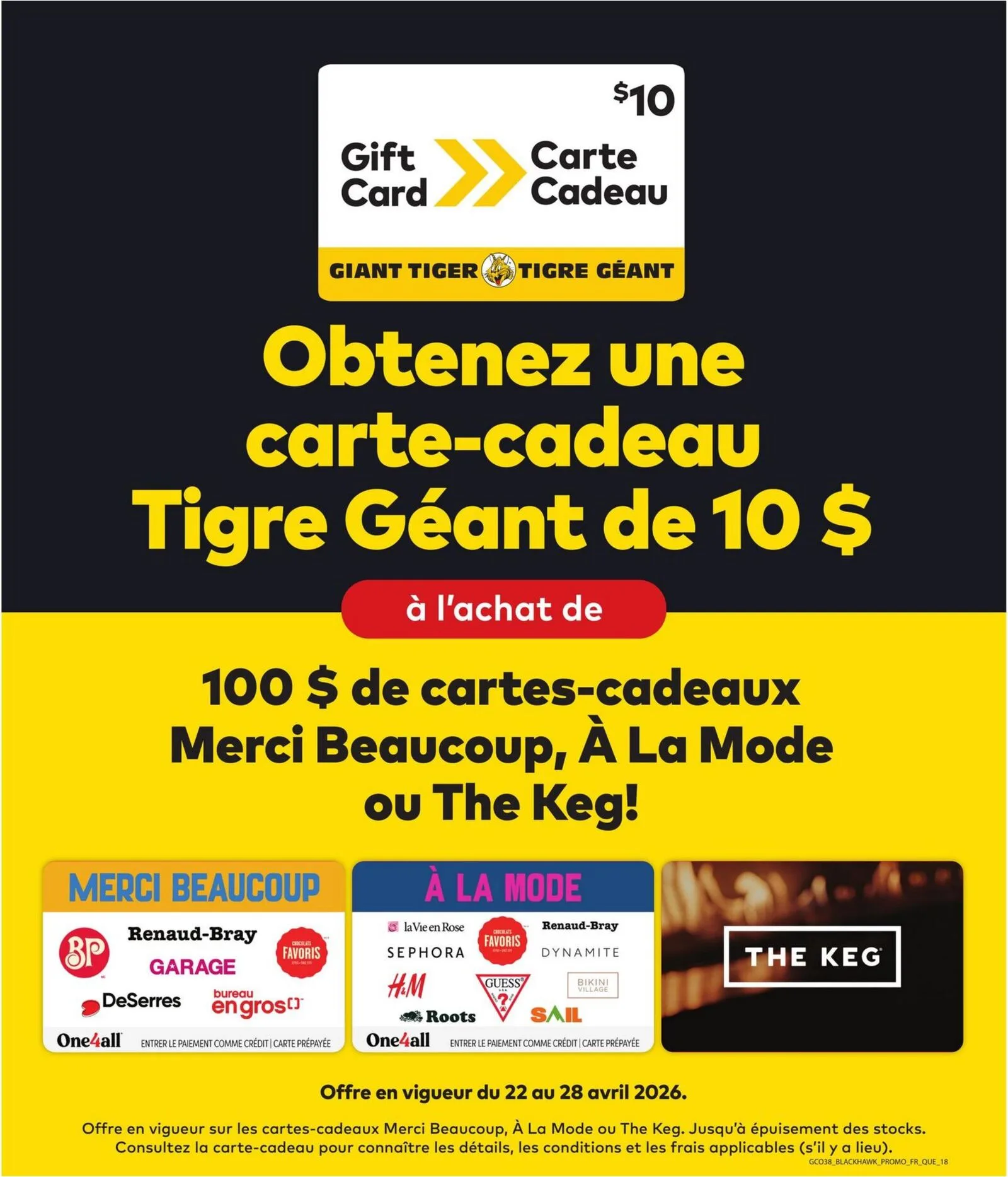 Page 21 de la Circulaire Tigre Géant du 22 au 28 avril 2026