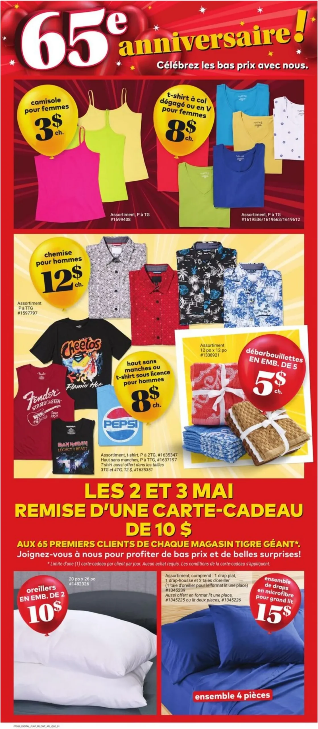 Page 5 de la Circulaire Tigre Géant du 29 avril au 5 mai 2026