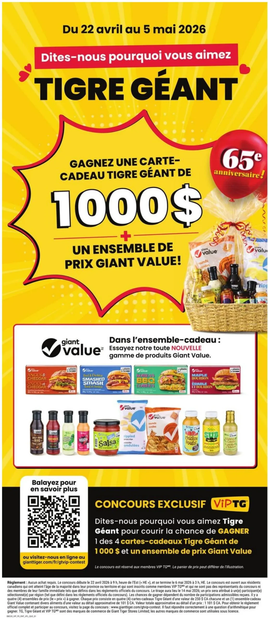 Page 8 de la Circulaire Tigre Géant du 29 avril au 5 mai 2026